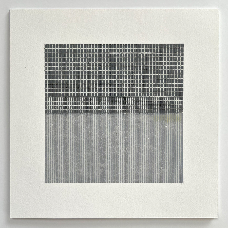 235 lines, 26th March, oil pastel on paper