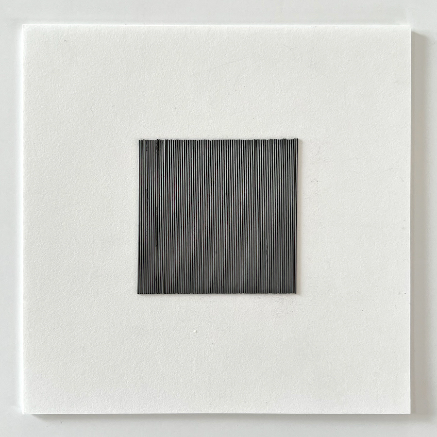 85 lines, 28th October, pencil leads on paper