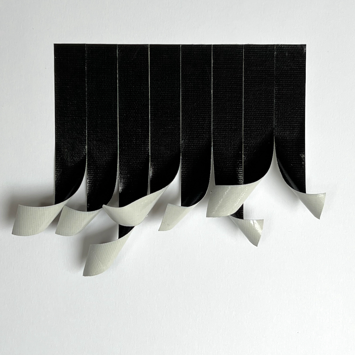 8 lines, 12th August, photograph of duct tape