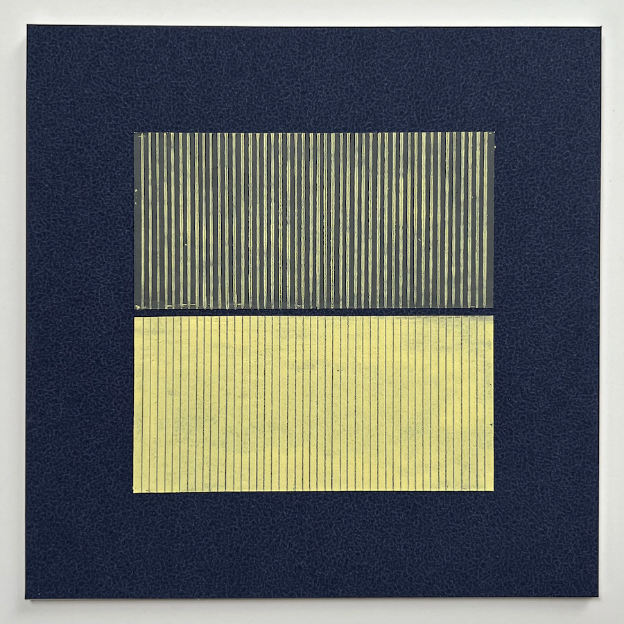 186 lines, 6th February, oil pastel on paper