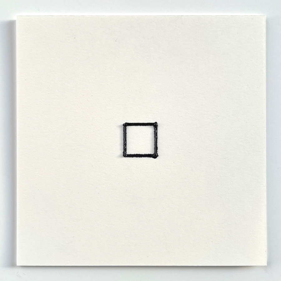 292 lines, 22nd May, 3 layers of paint marker on paper
