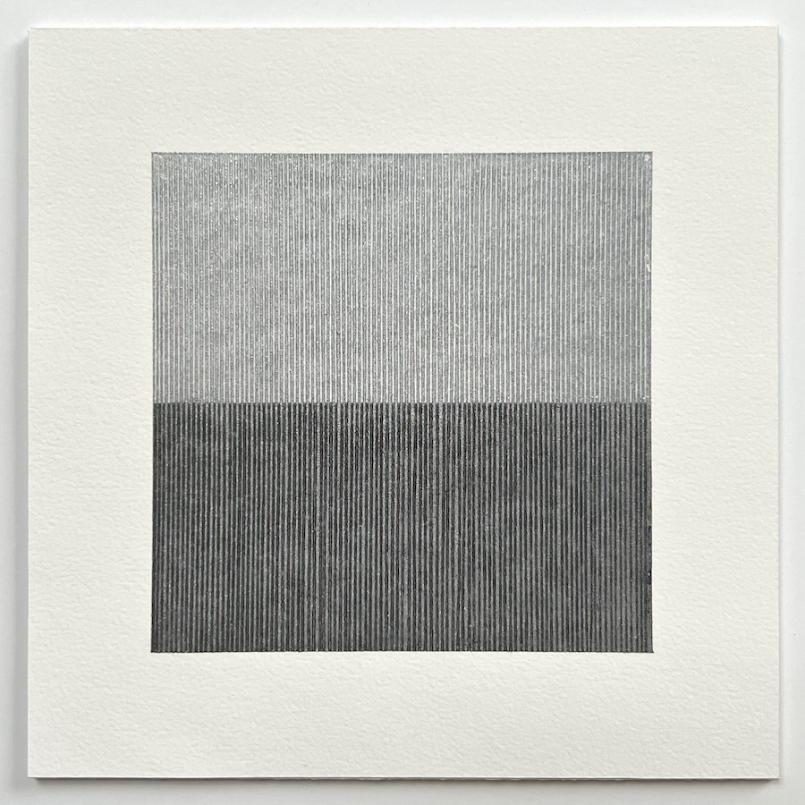 195 lines, 15th February, oil pastel on paper