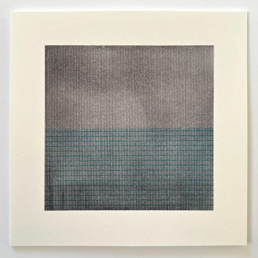 232 lines, 23rd March, water over (not so) water-resistant fineliner on 15x15cm paper.