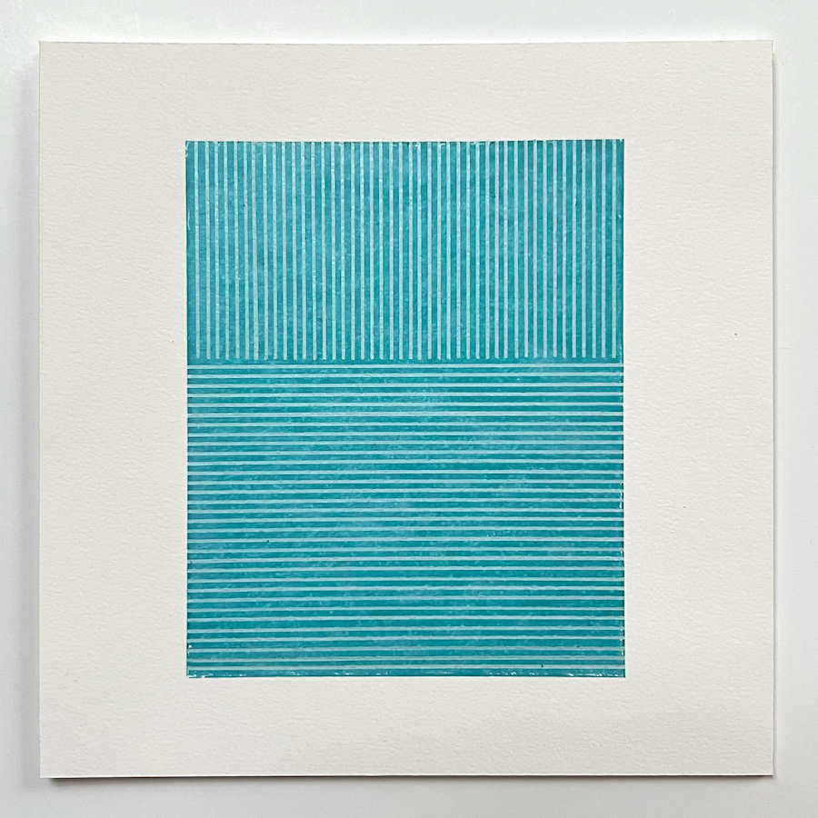 154 lines, 5th January, oil pastel on paper