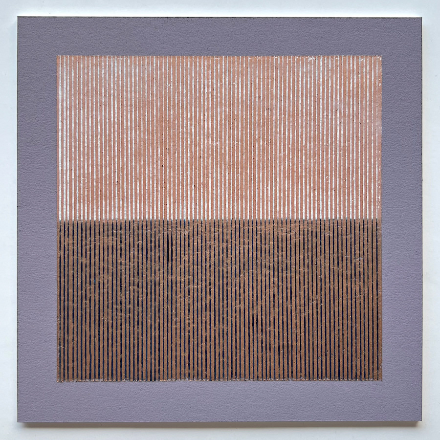 226 lines, 17th March, oil pastel on paper