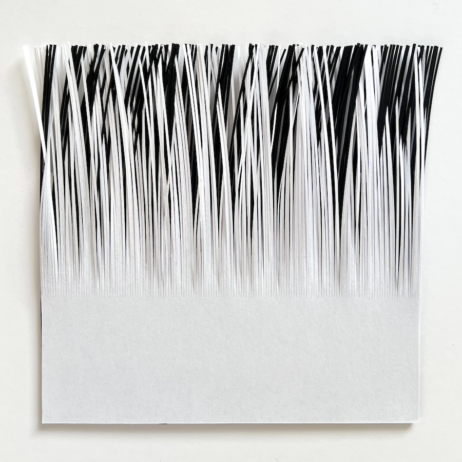300 lines, 30th May, cuts in two sheets of paper.
