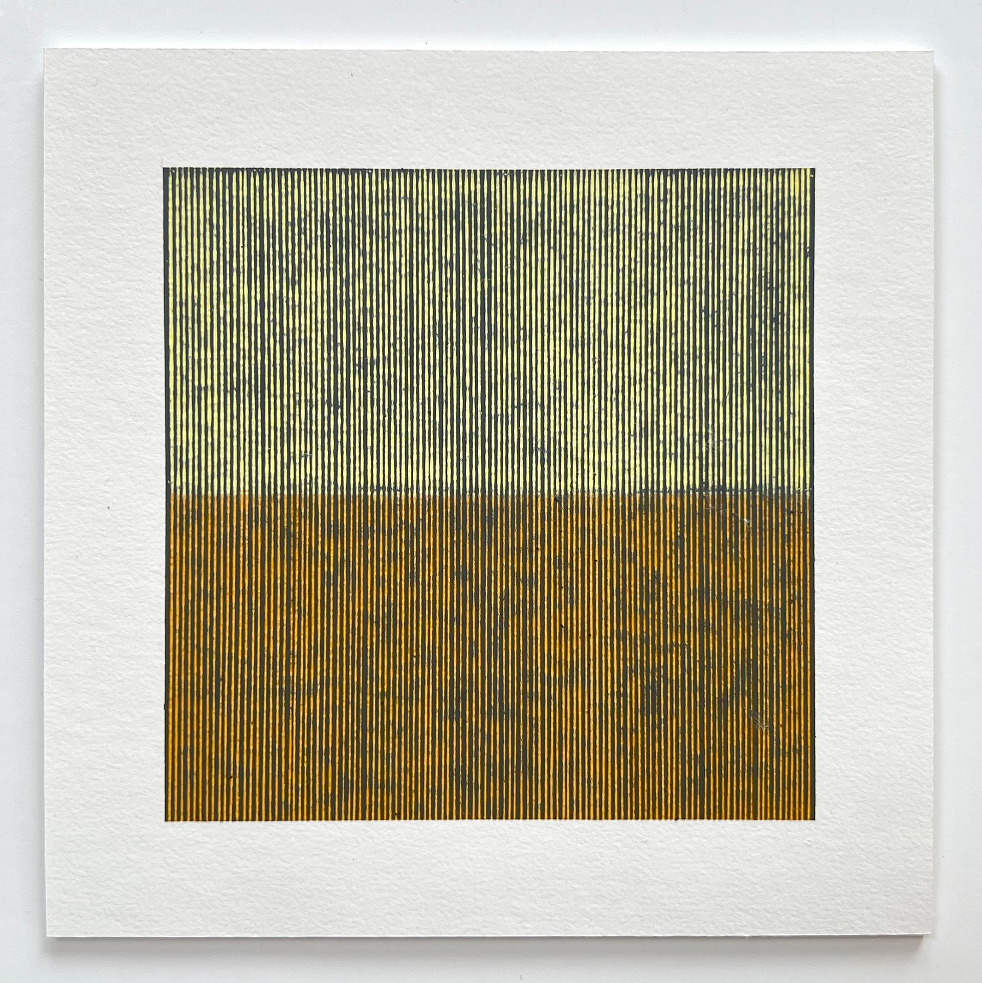 328 lines, 27th June, oil pastel on paper