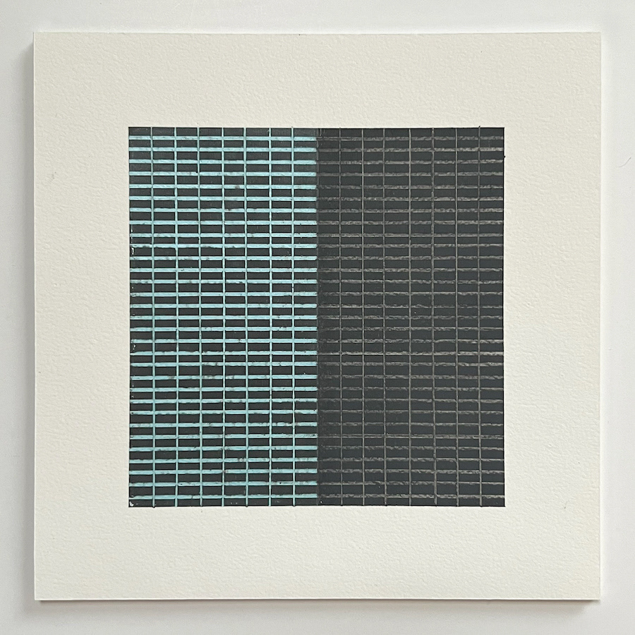 107 lines, 19th November, oil pastel on paper