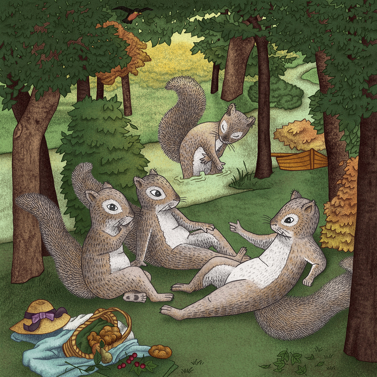 "Munchin' on the Grass" by Laura Wertkin :)