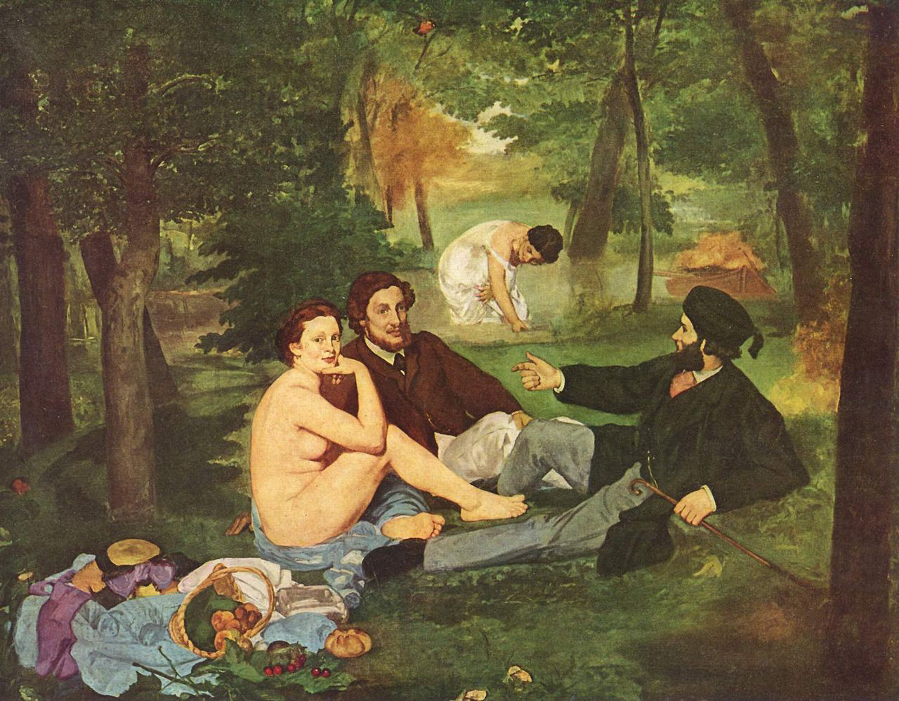 “The Luncheon on the Grass" by Édouard Manet 