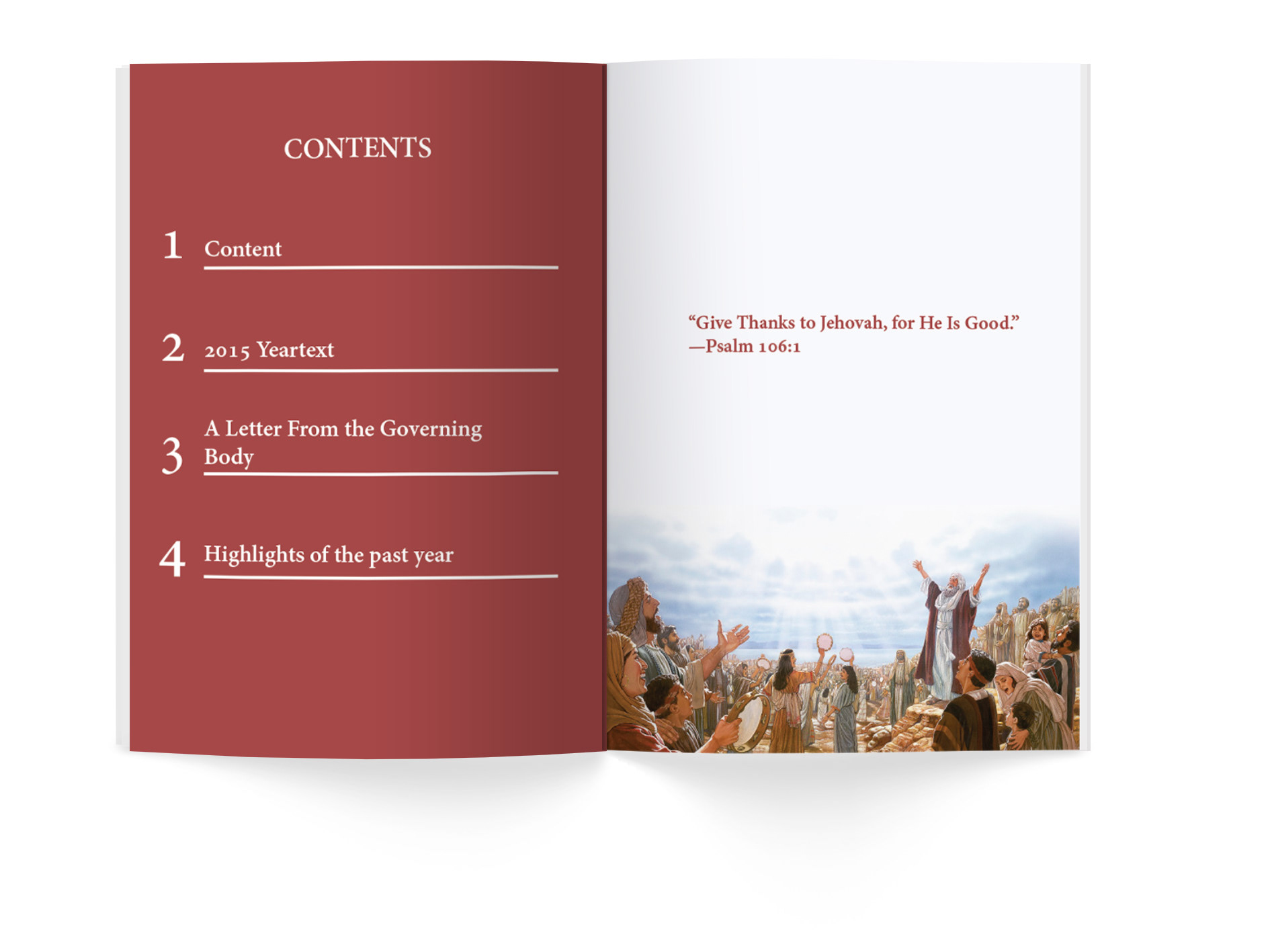 The goal was to create an annual report for a non-profit organization. I used Illustrator and published information from the organization's website. 