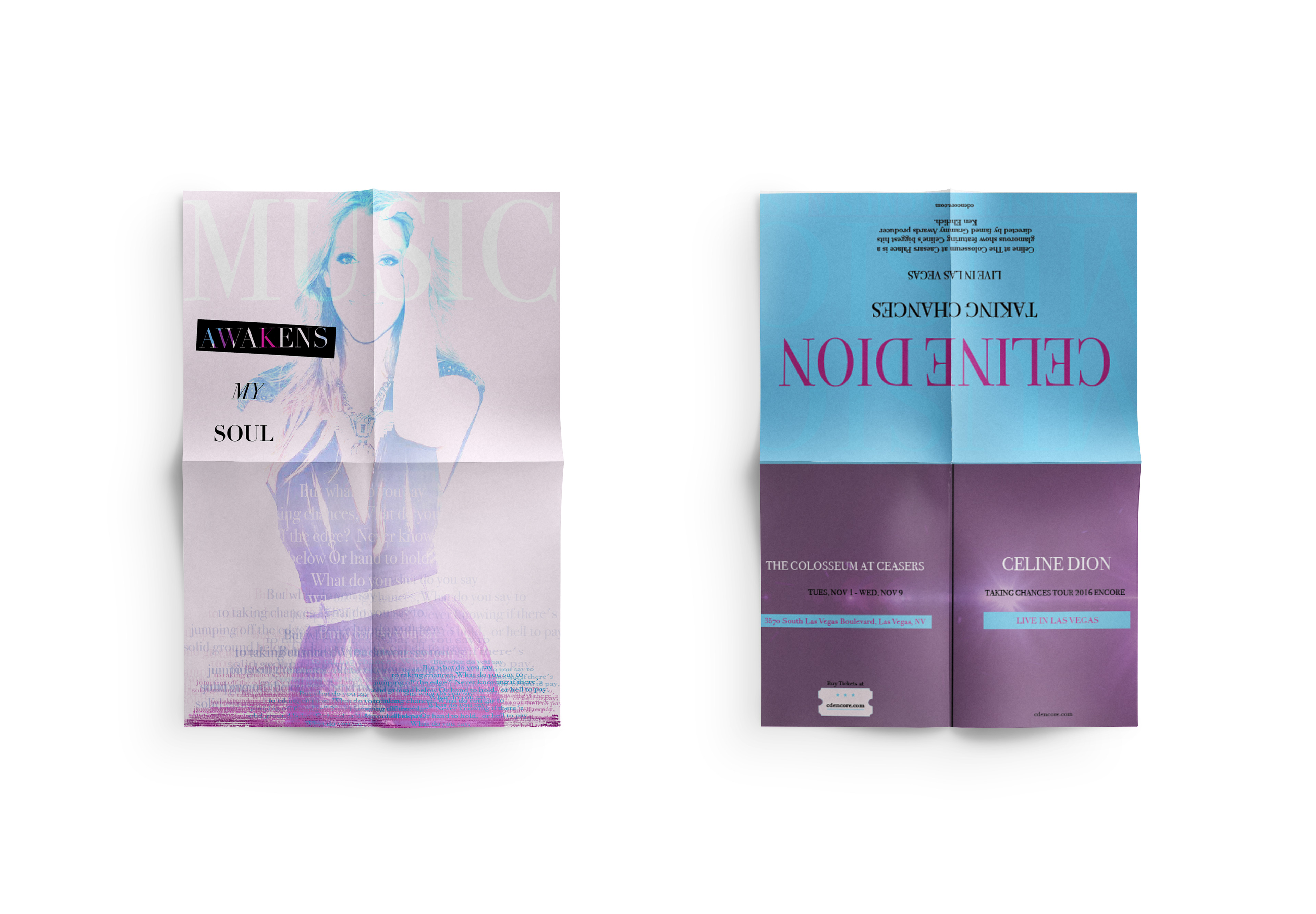The goal was to create a folded poster to illustrate information of an upcoming event. I used photoshop to apply a wash-out effect to the image, then transfer it to illustrator for typography and text effect.