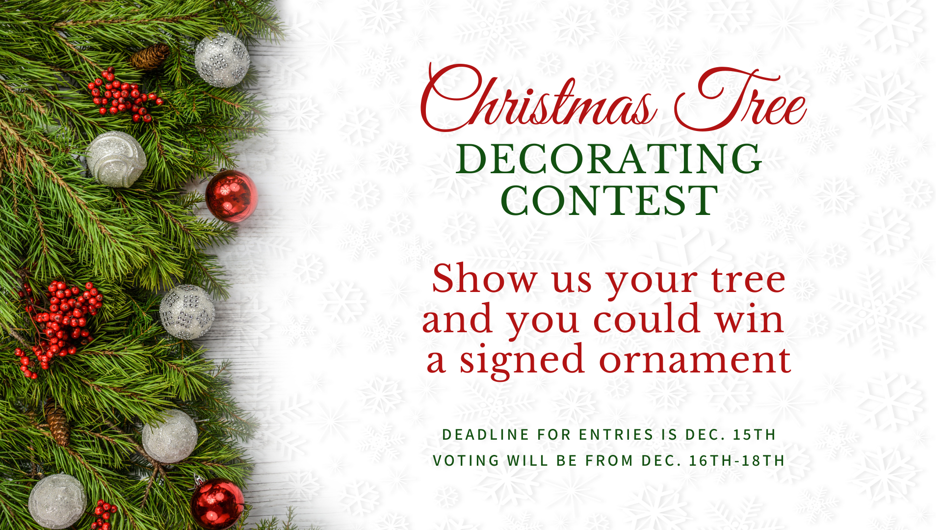 Christmas Tree Contest