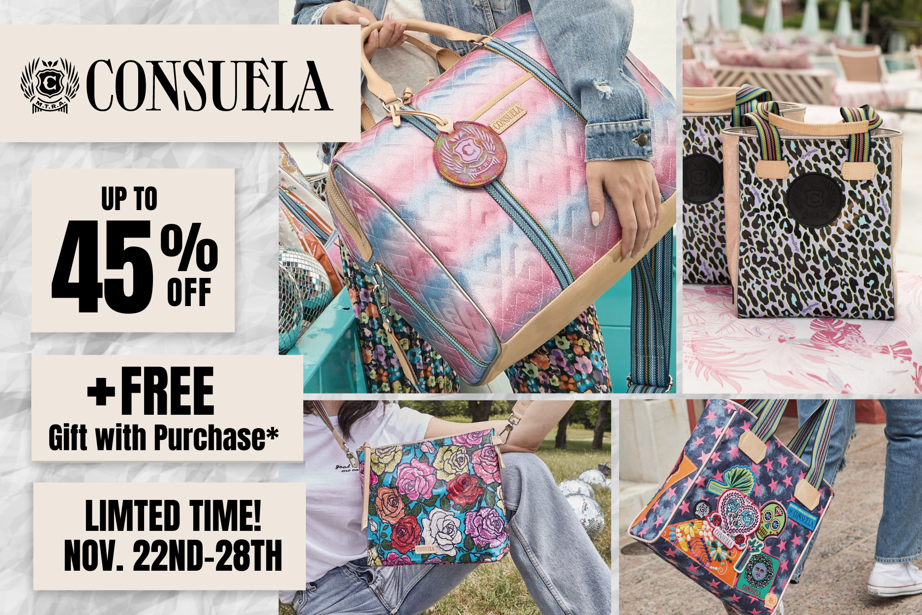Consuela Yearly Sale