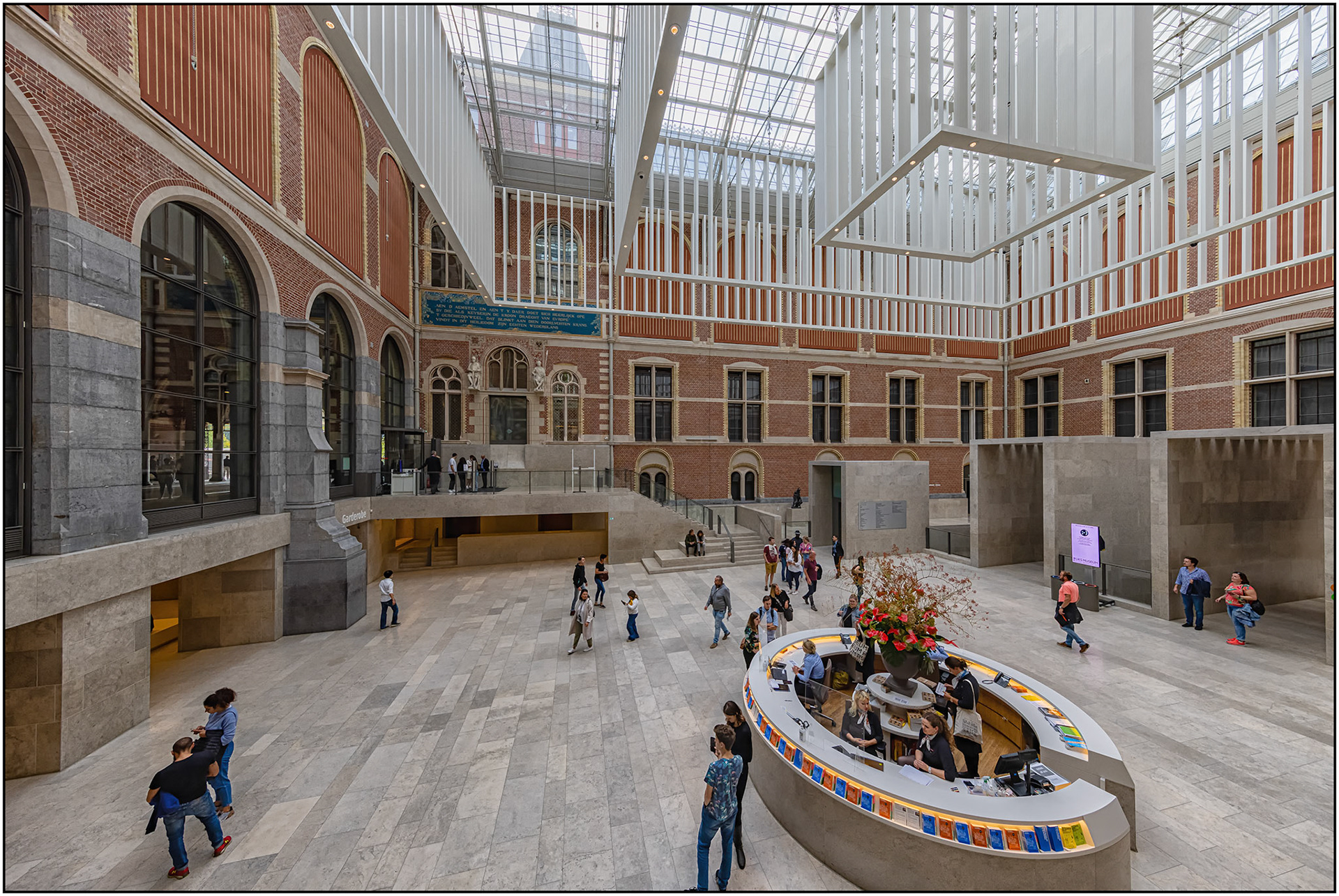 Le hall d'entrée