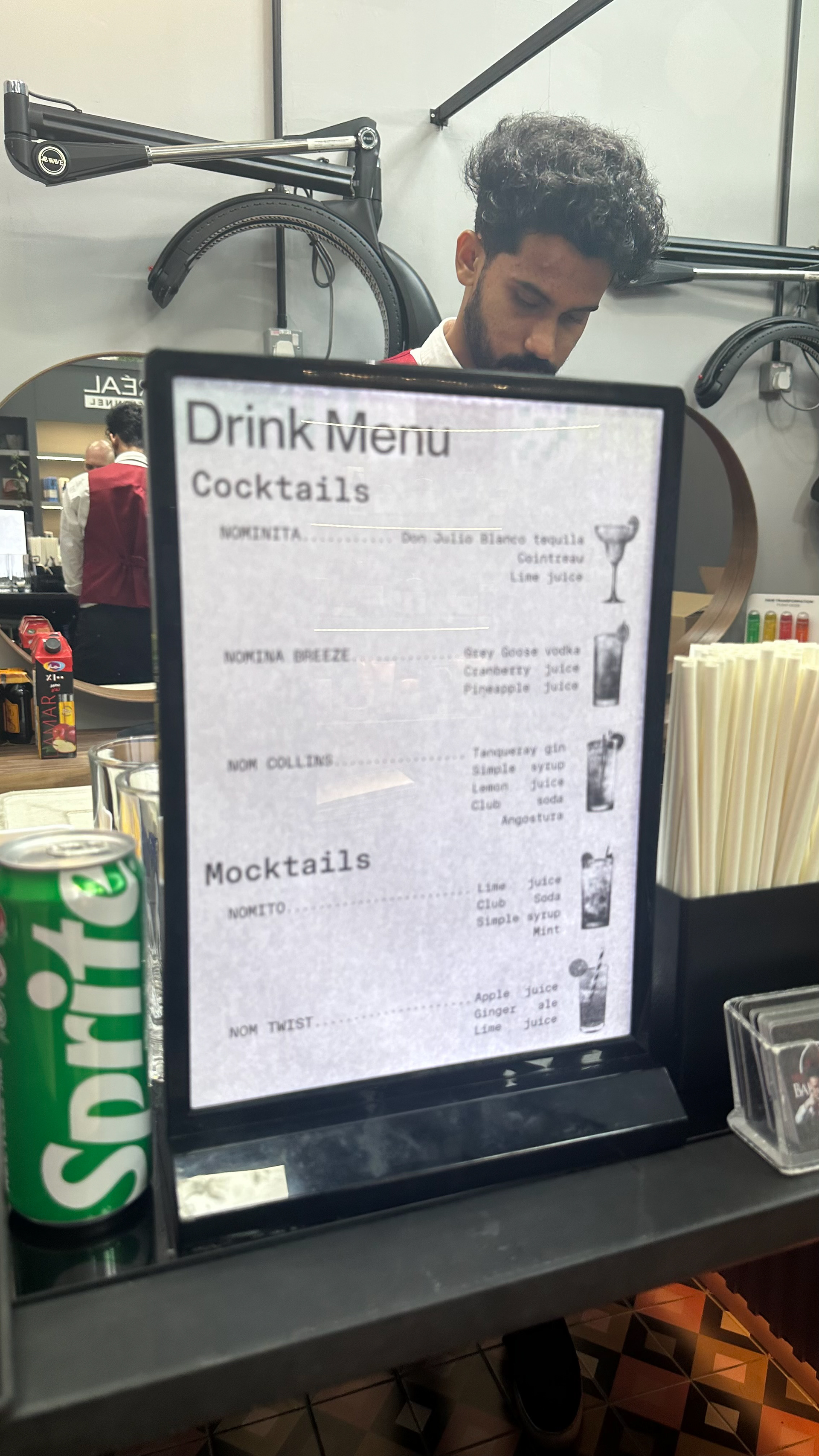 Custom Drink List