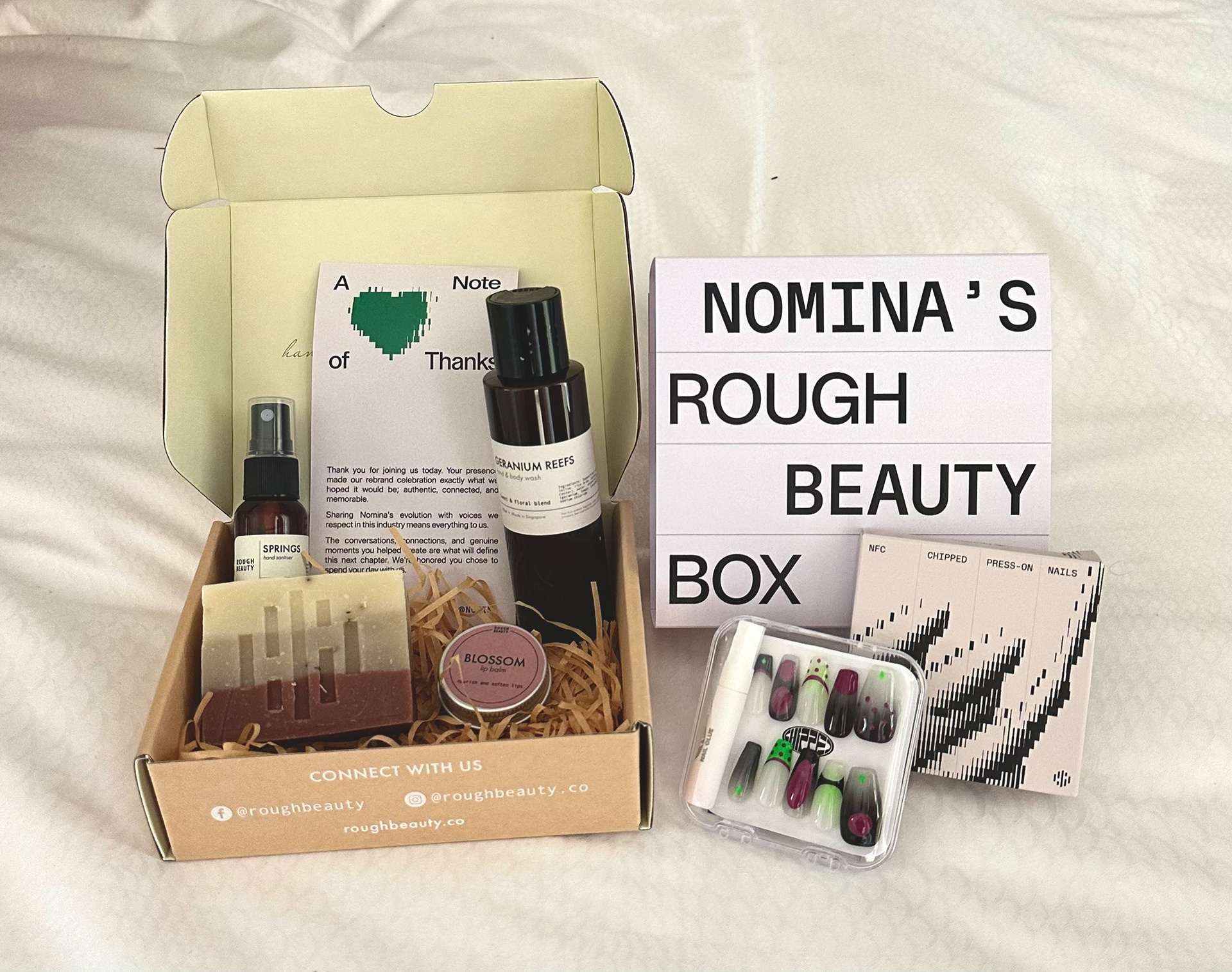 Gift Boxes from Local Singaporean Beauty Brand