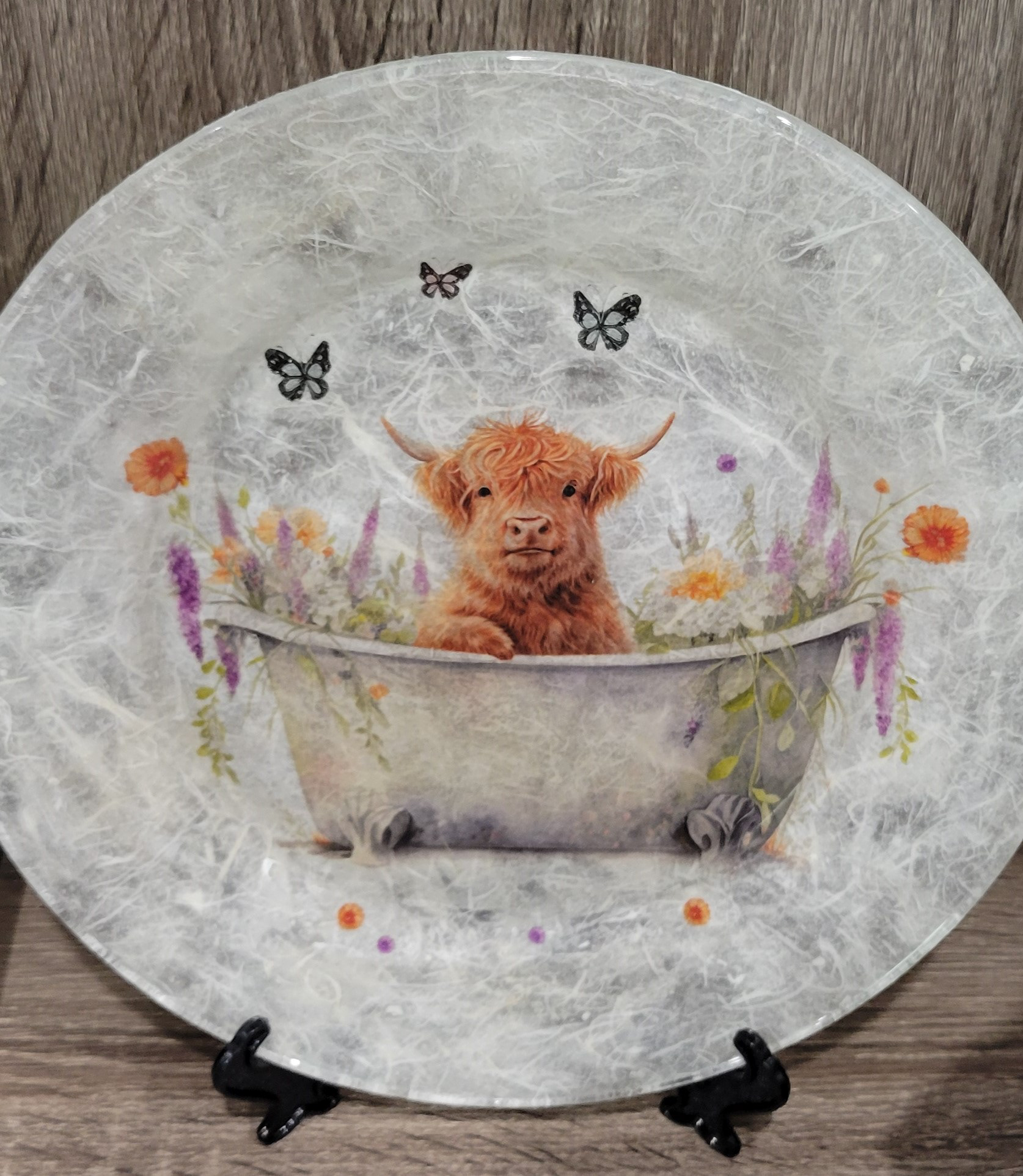 Highland Cow Plate
