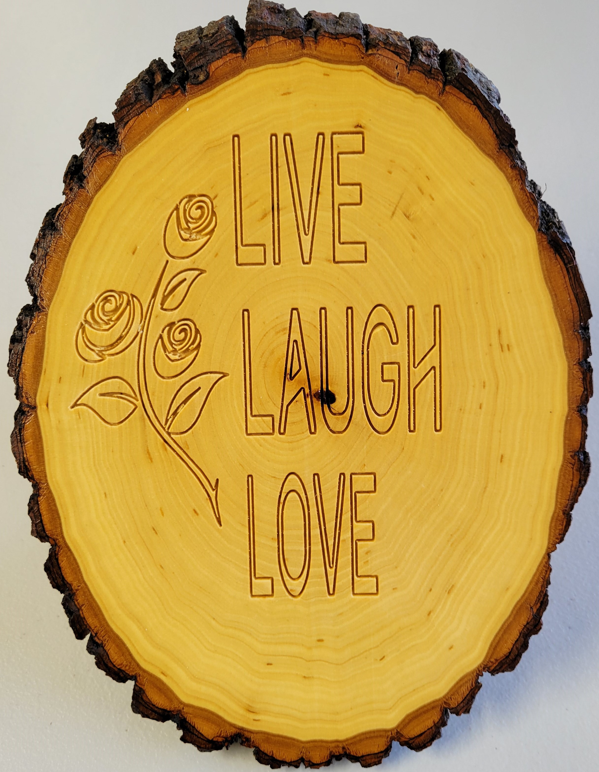 "Live Laugh Love" Sign