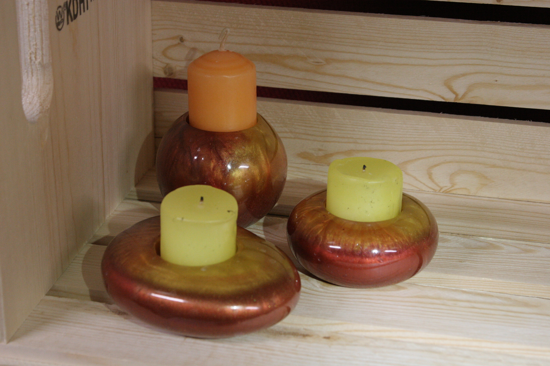 Resin Votive Holder 1