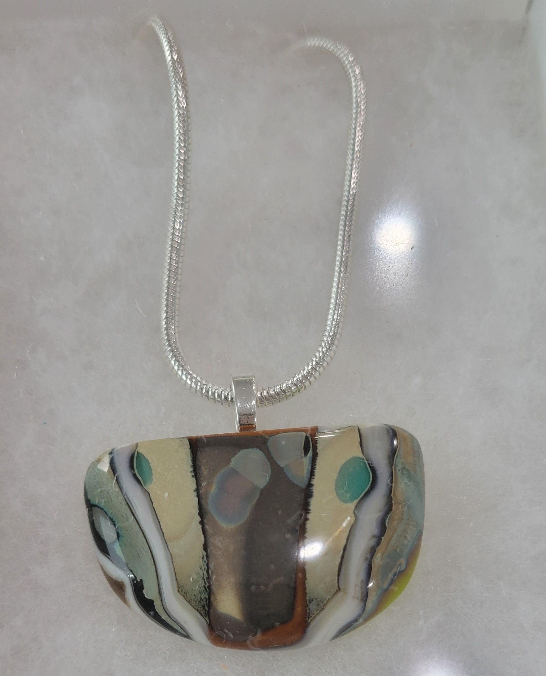 Fused Glass Necklace