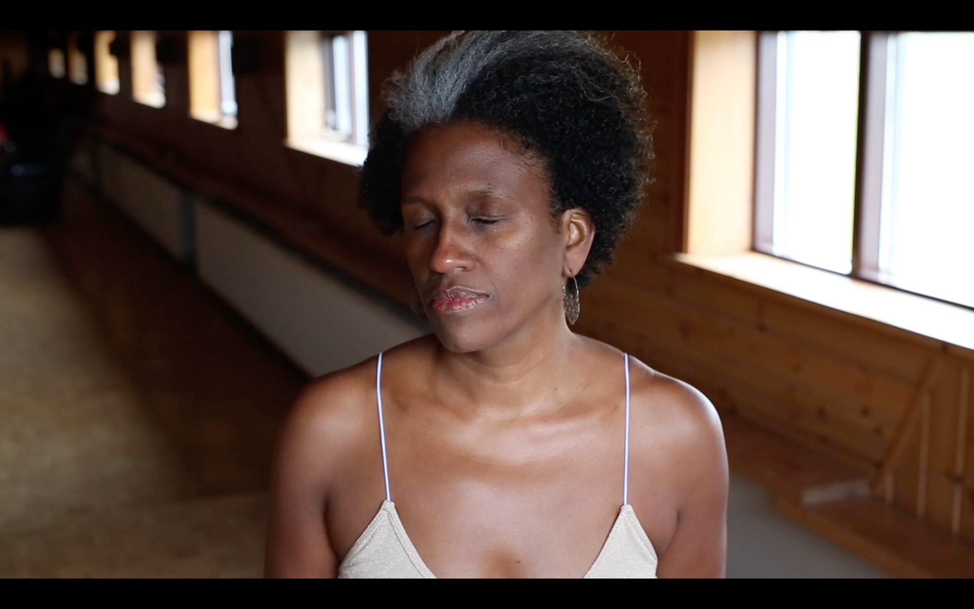 Frame from Interrupted. Cinematography by Daniel Grant.