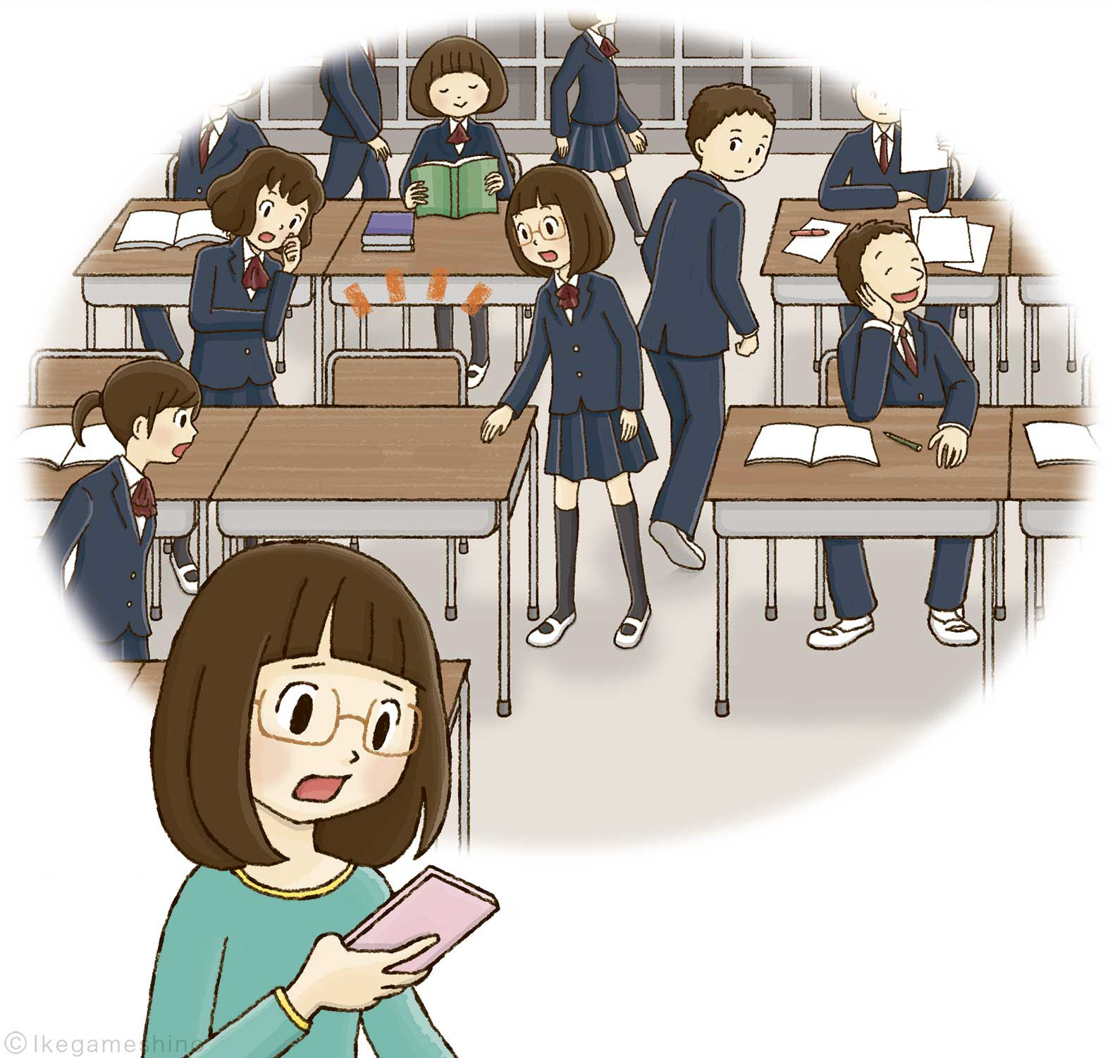 汐文社「気をつけよう!情報モラル」第二期 4〜6巻 表紙・挿画(2018年)
