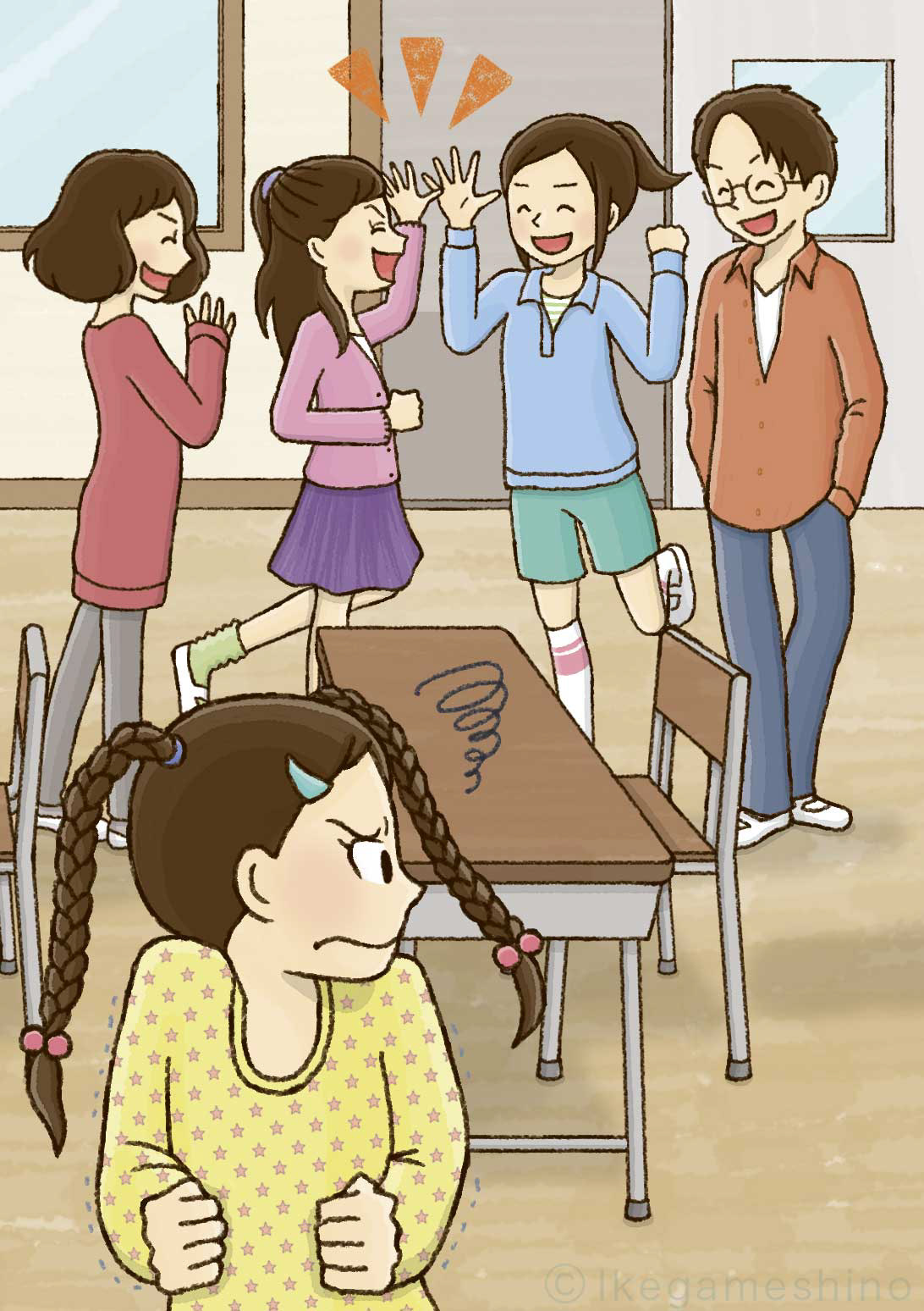 汐文社「気をつけよう!情報モラル」第二期 4〜6巻 表紙・挿画(2018年)