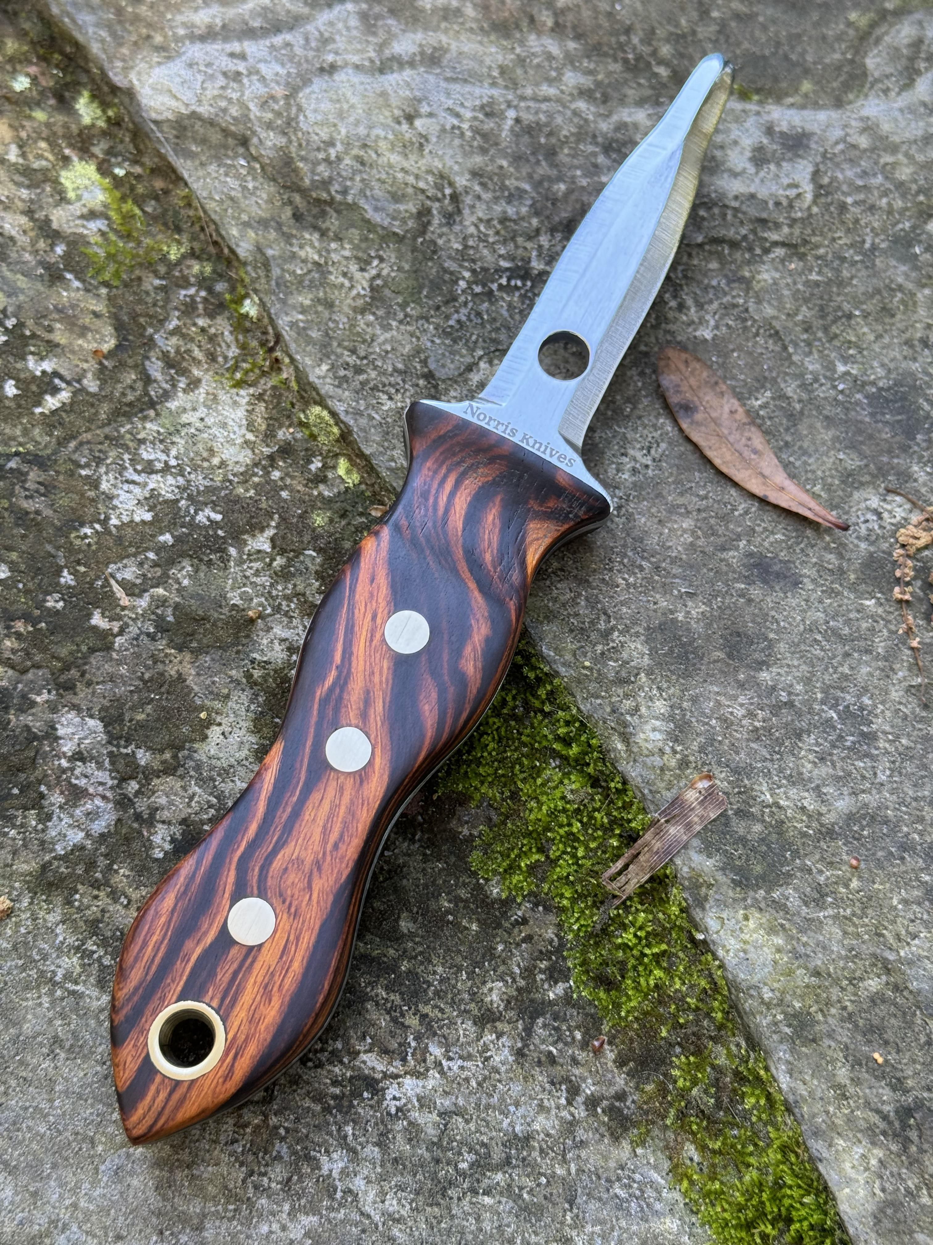 #1 Ironwood, Brass pins