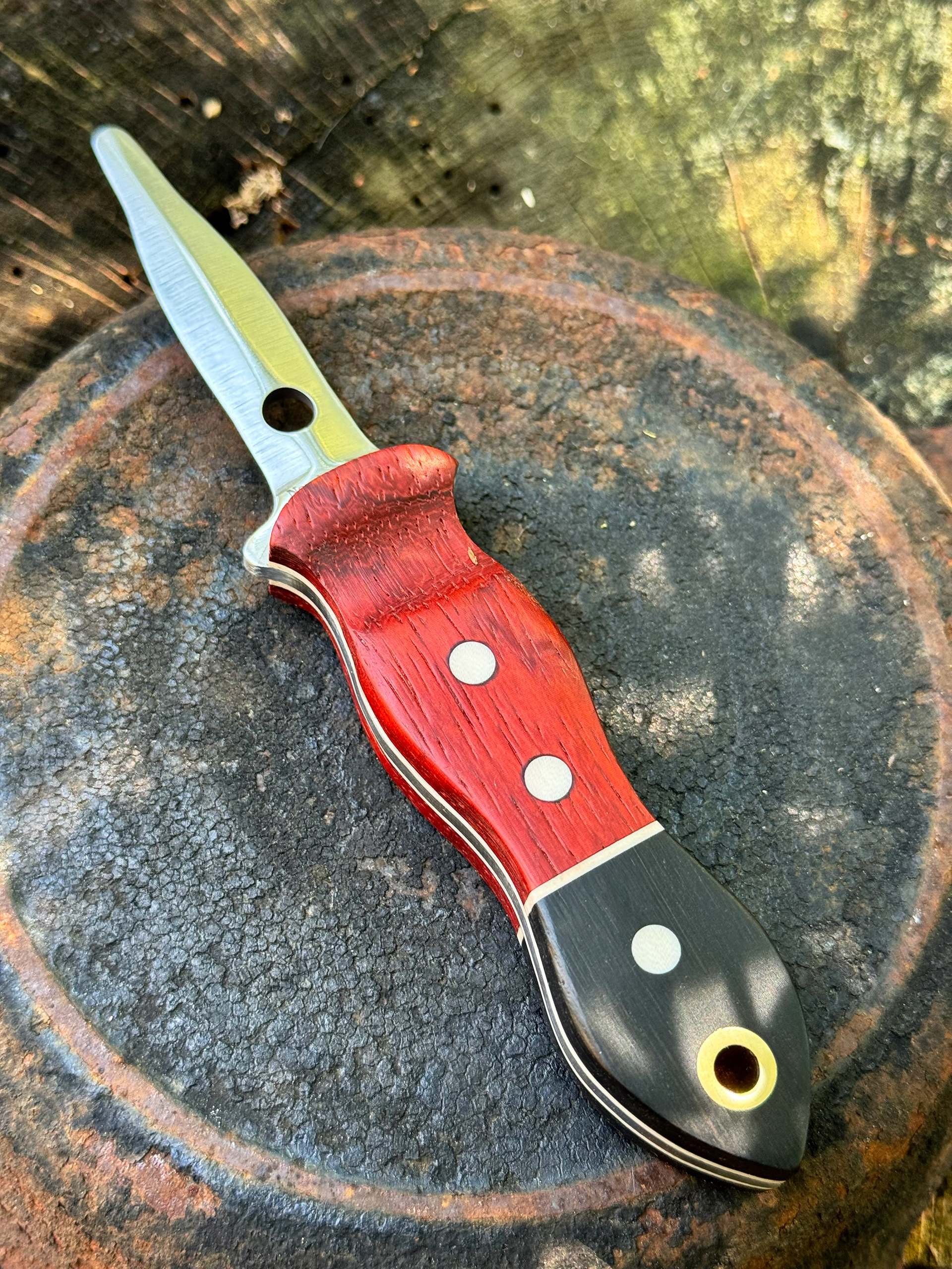 #3 Padauk & Ebony, G10 pins