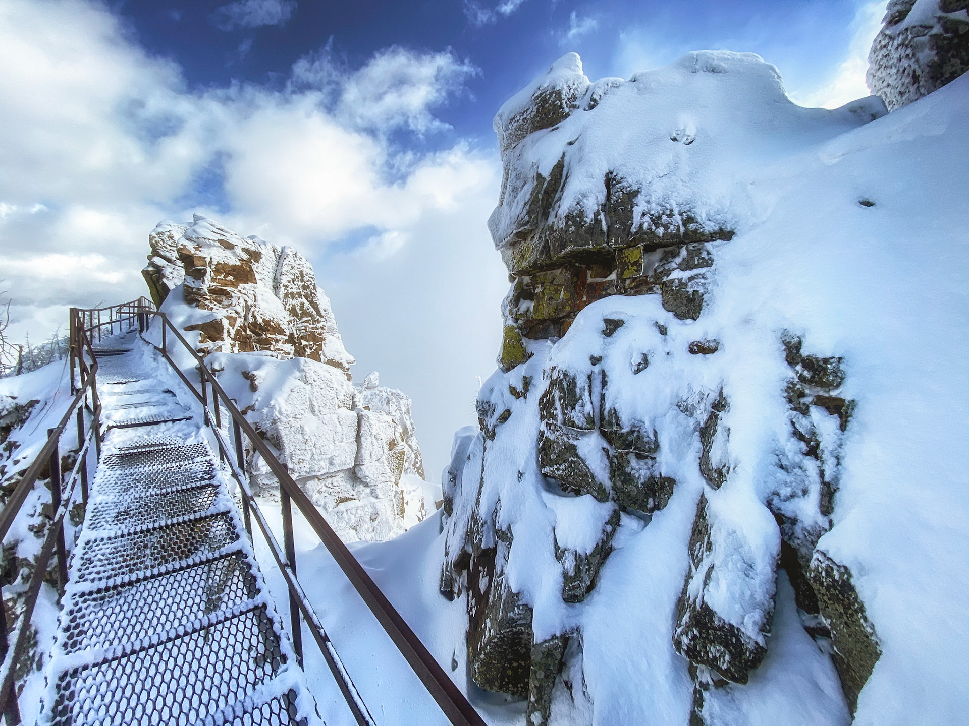 A walk in the clouds