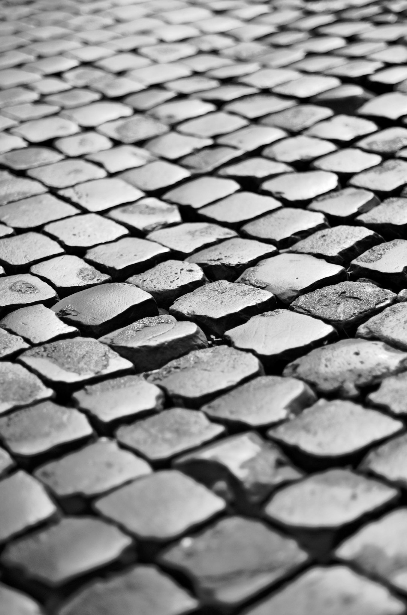 Cobblestone street