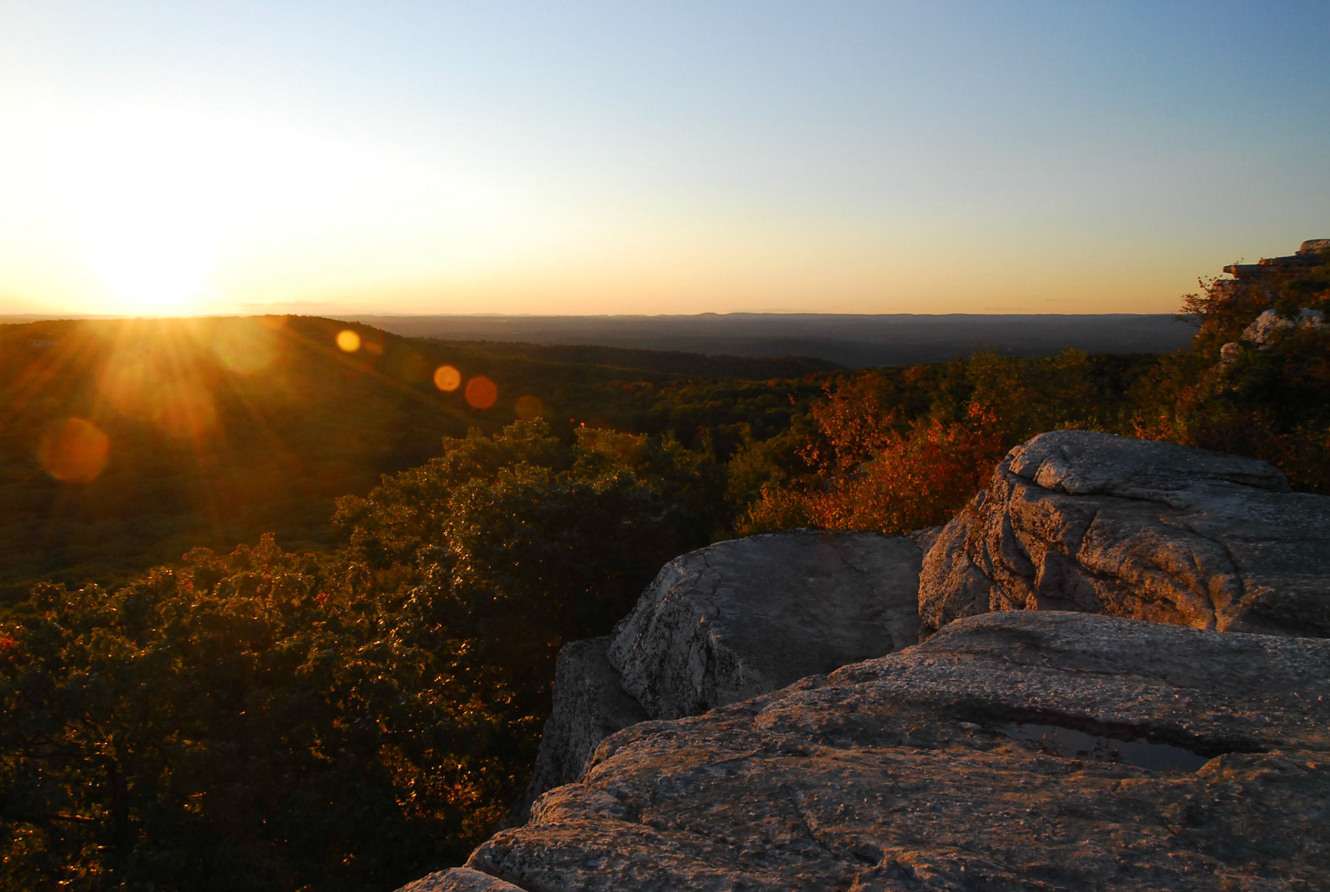 Sunset Upstate New York