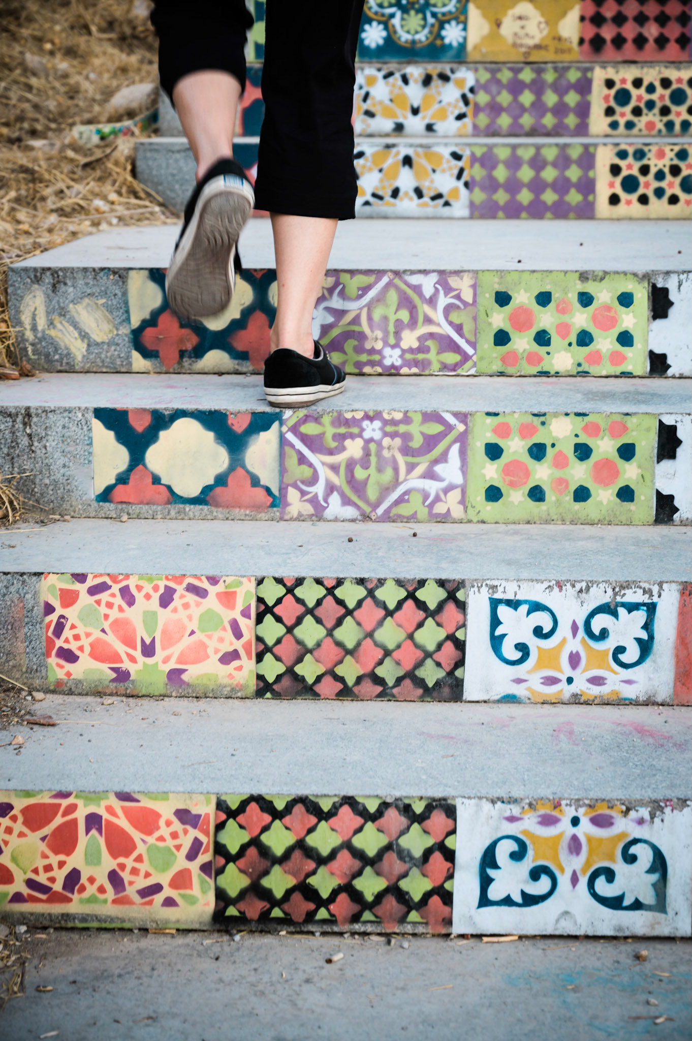 Stencil Stairs