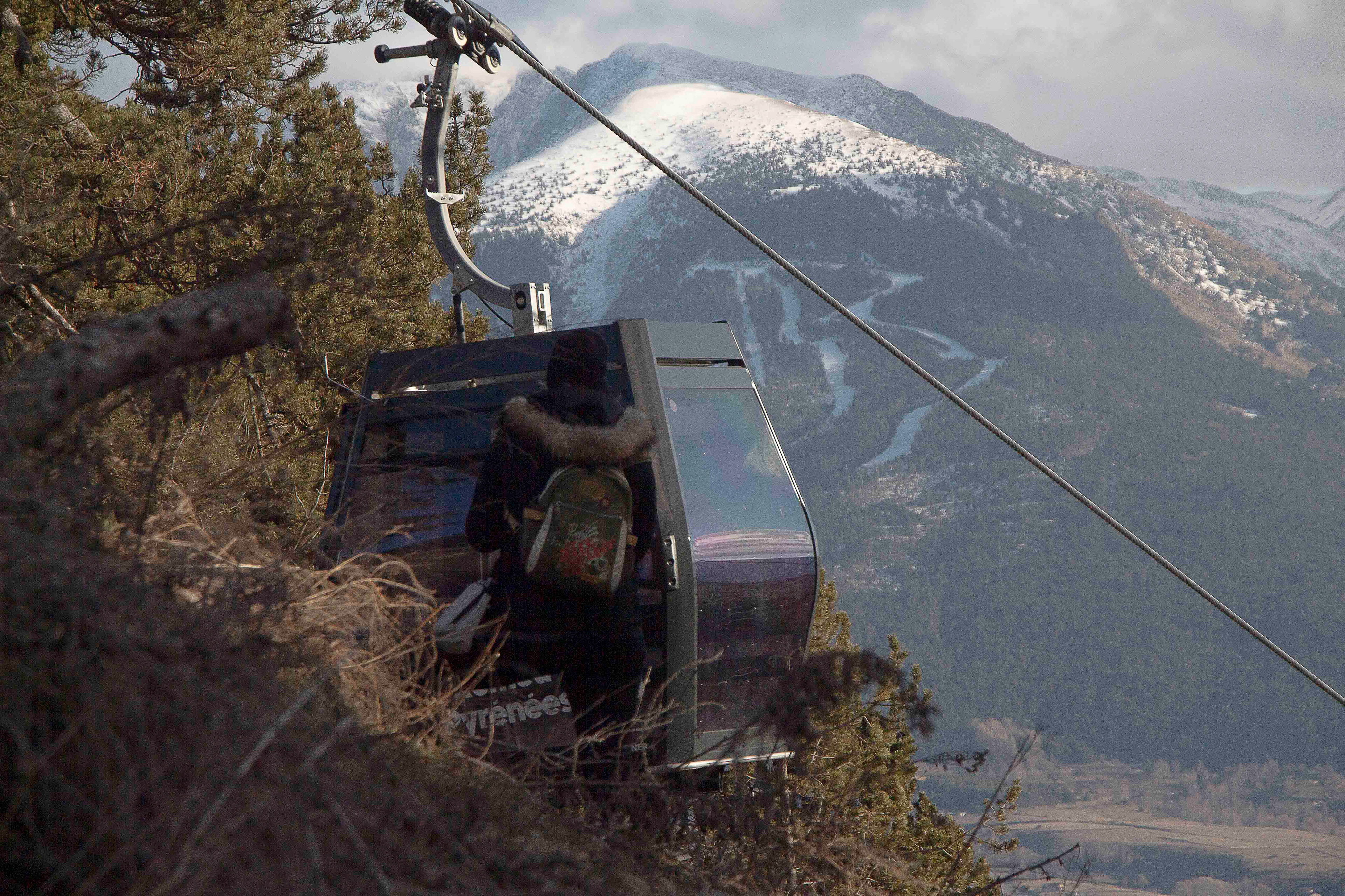 Empreinte : Remontée ski