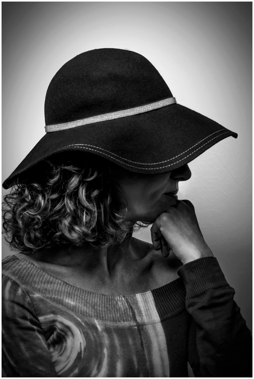 La dame au chapeau