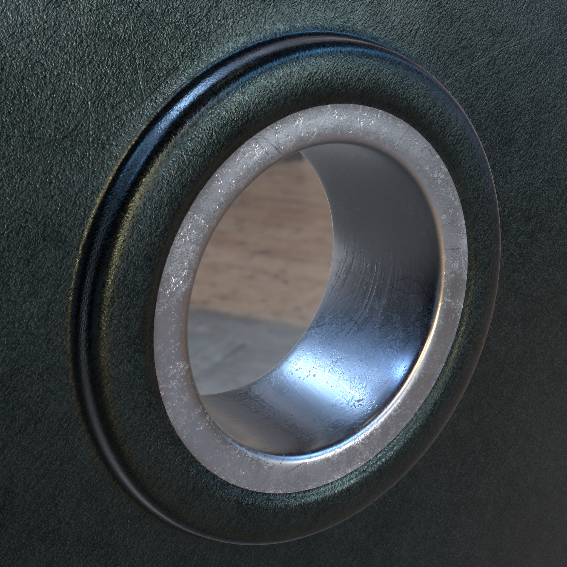 Barbell Plate Detail Shot