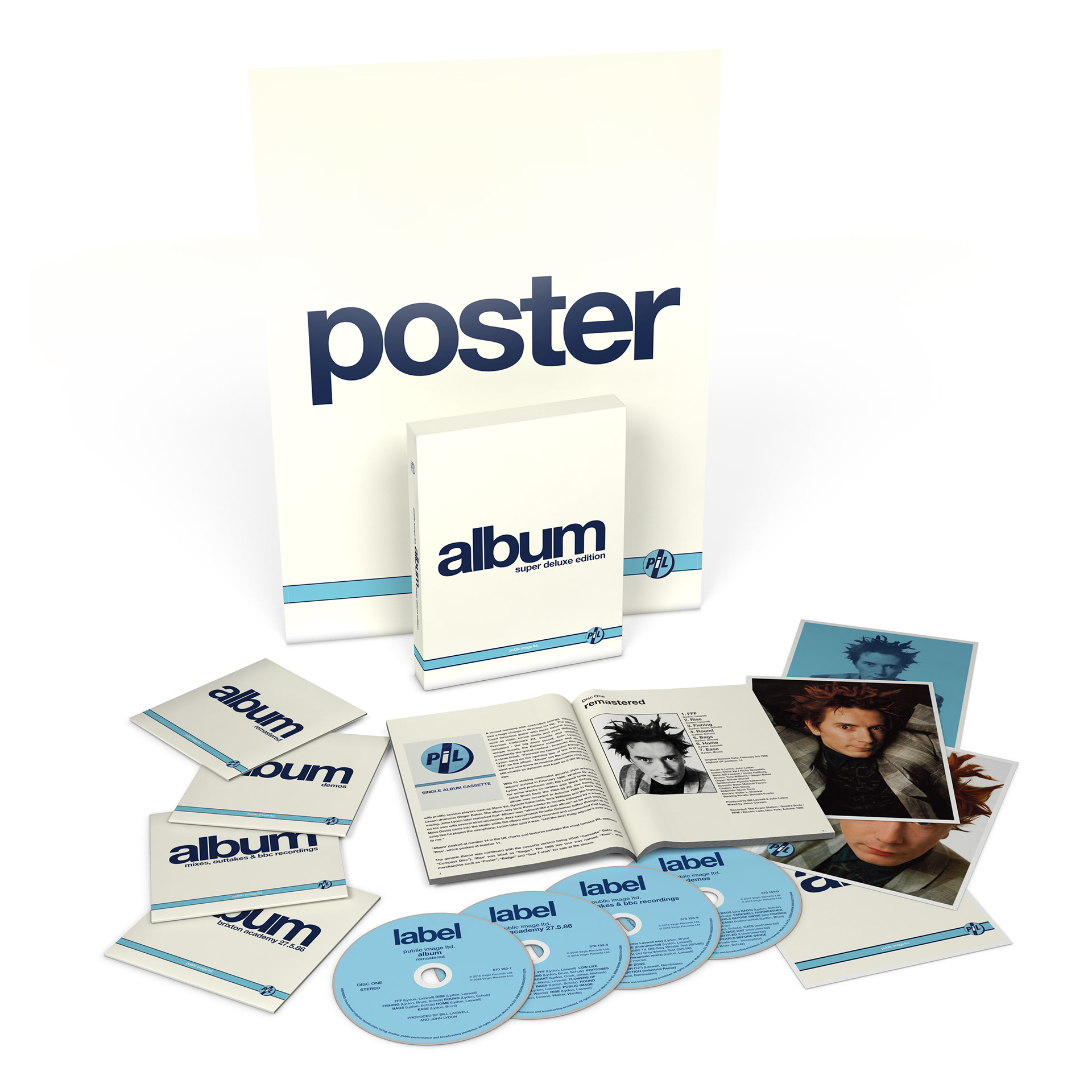 PiL: Album super-deluxe box set CD