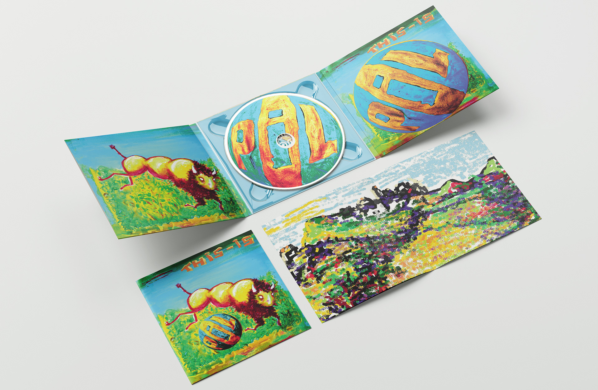 This is PiL: CD Digi-Pack & Booklet layout