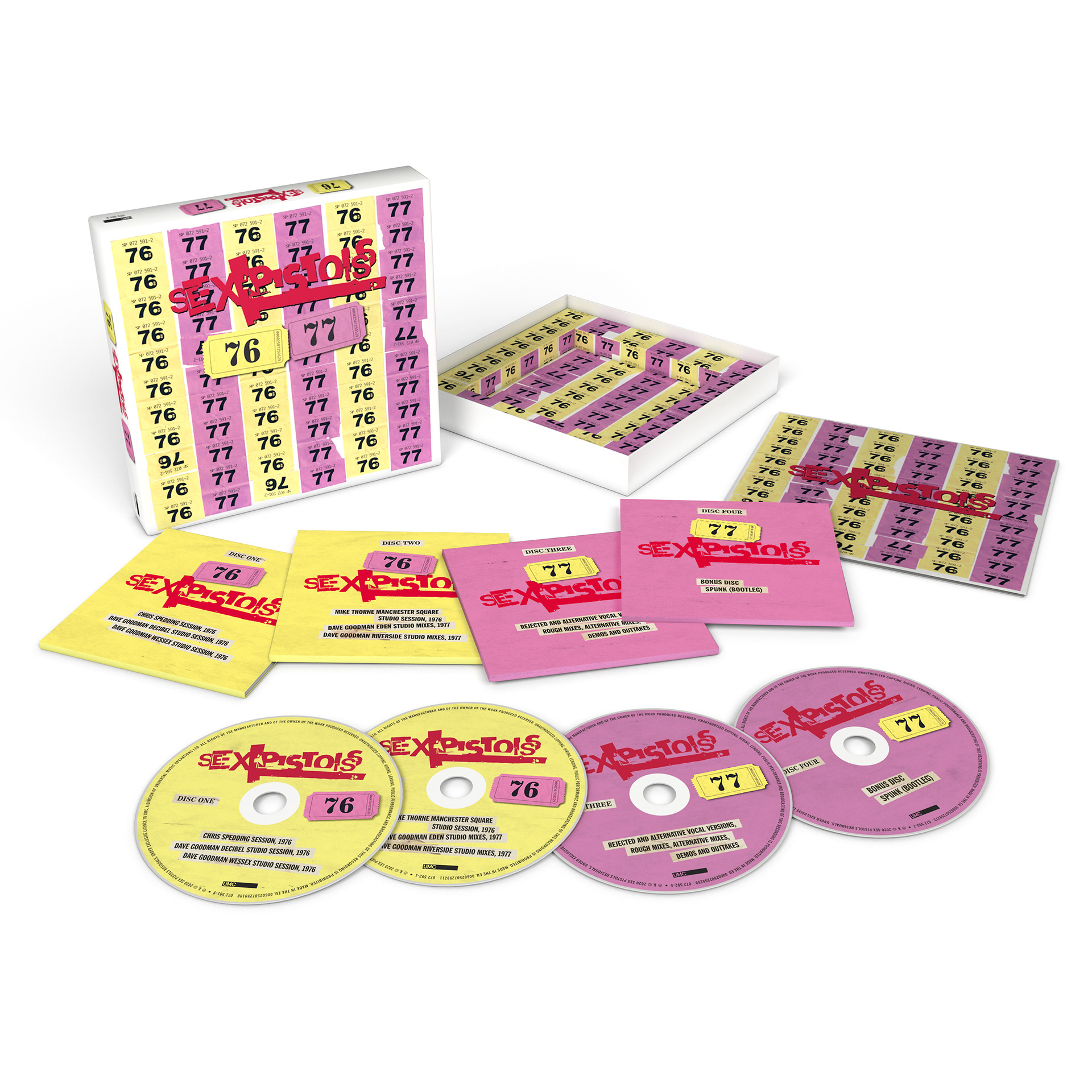 Sex Pistols: 76-77 CD Box Set