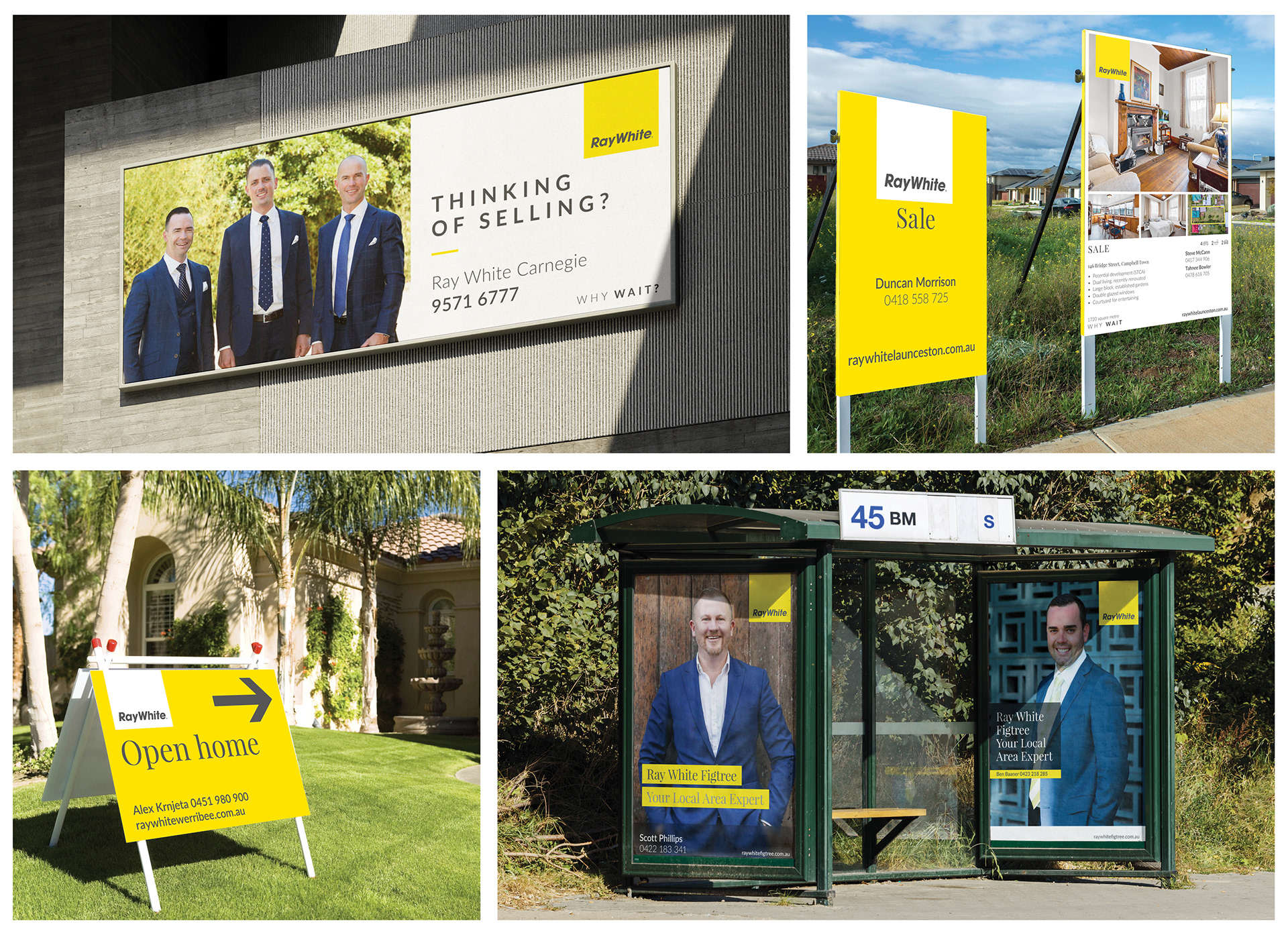 Indoor & Outdoor Signage - Ray White - Real Estate
