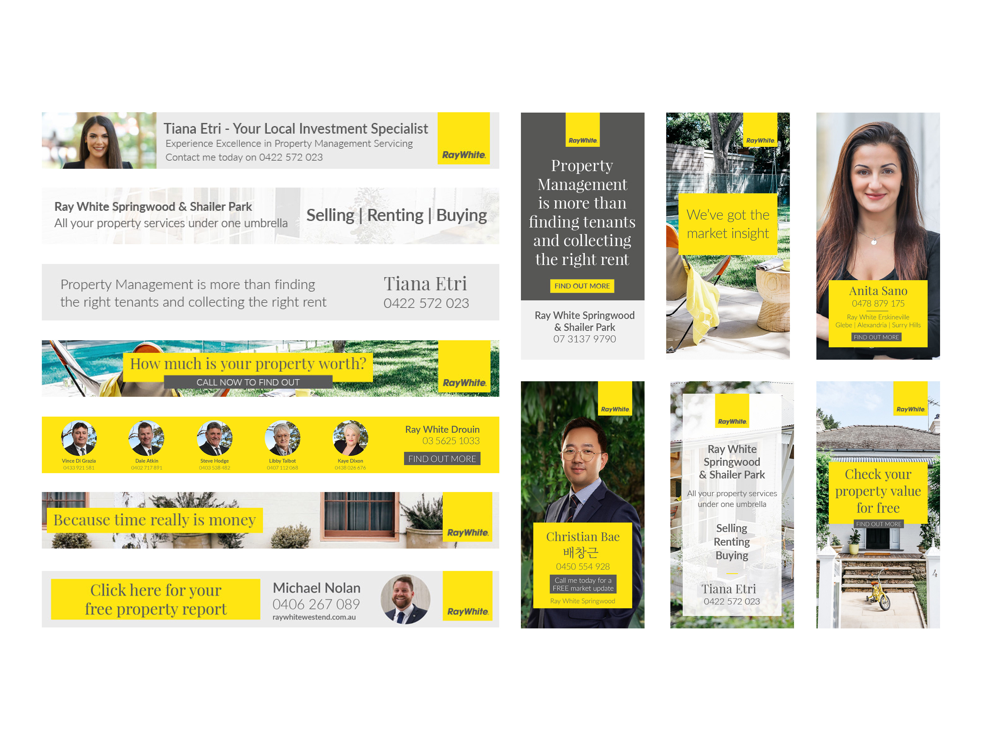 Digital Banners - Ray White - Real Estate