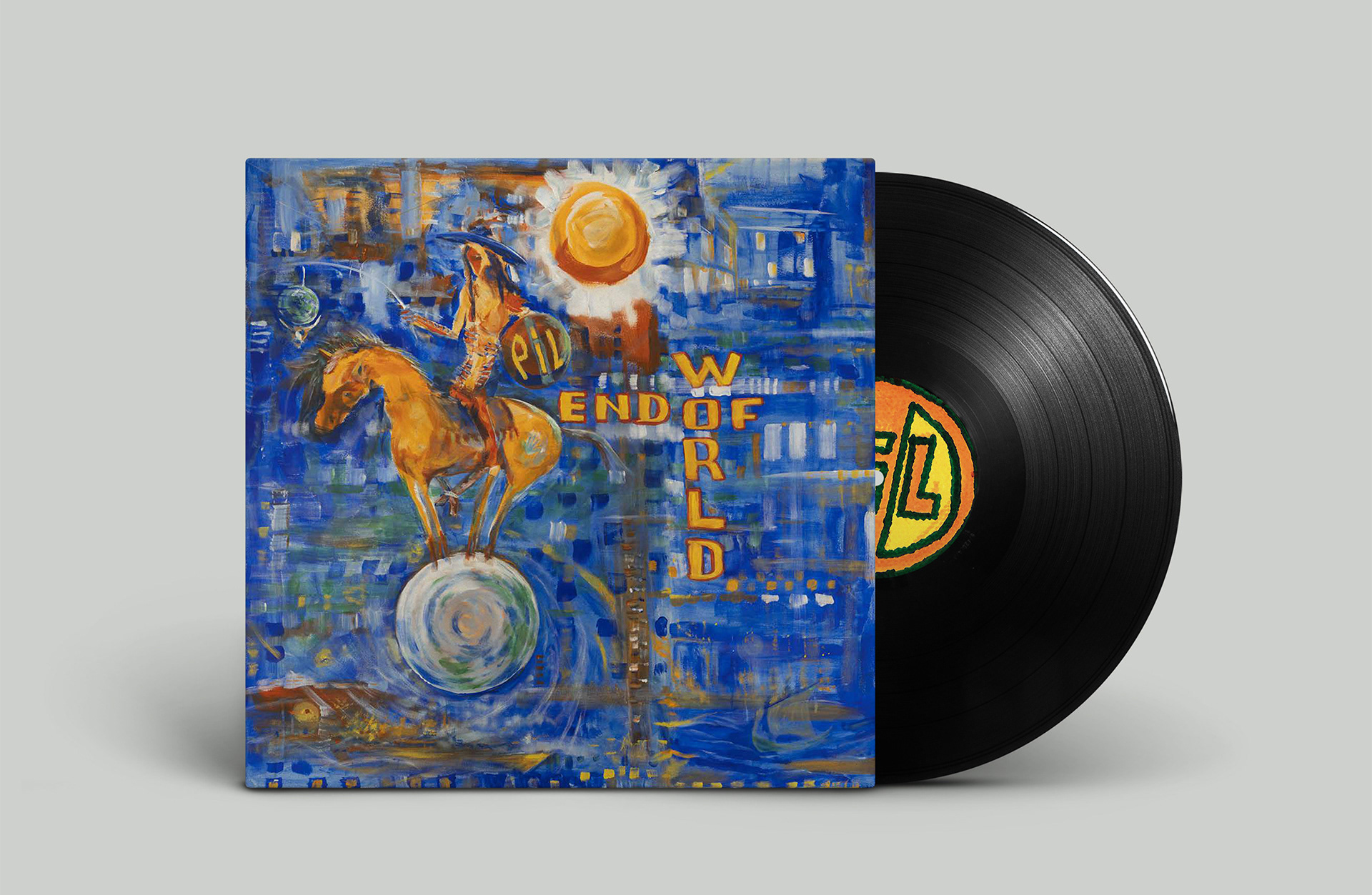 PiL: End of World vinyl LP layout