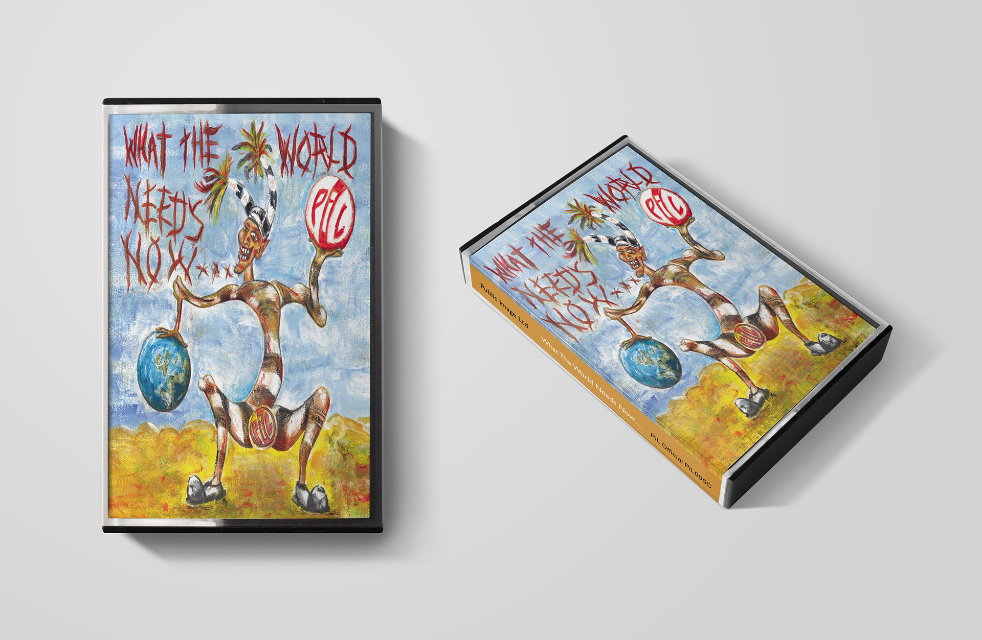 What The World Needs Now: Limited Edition Cassette layout