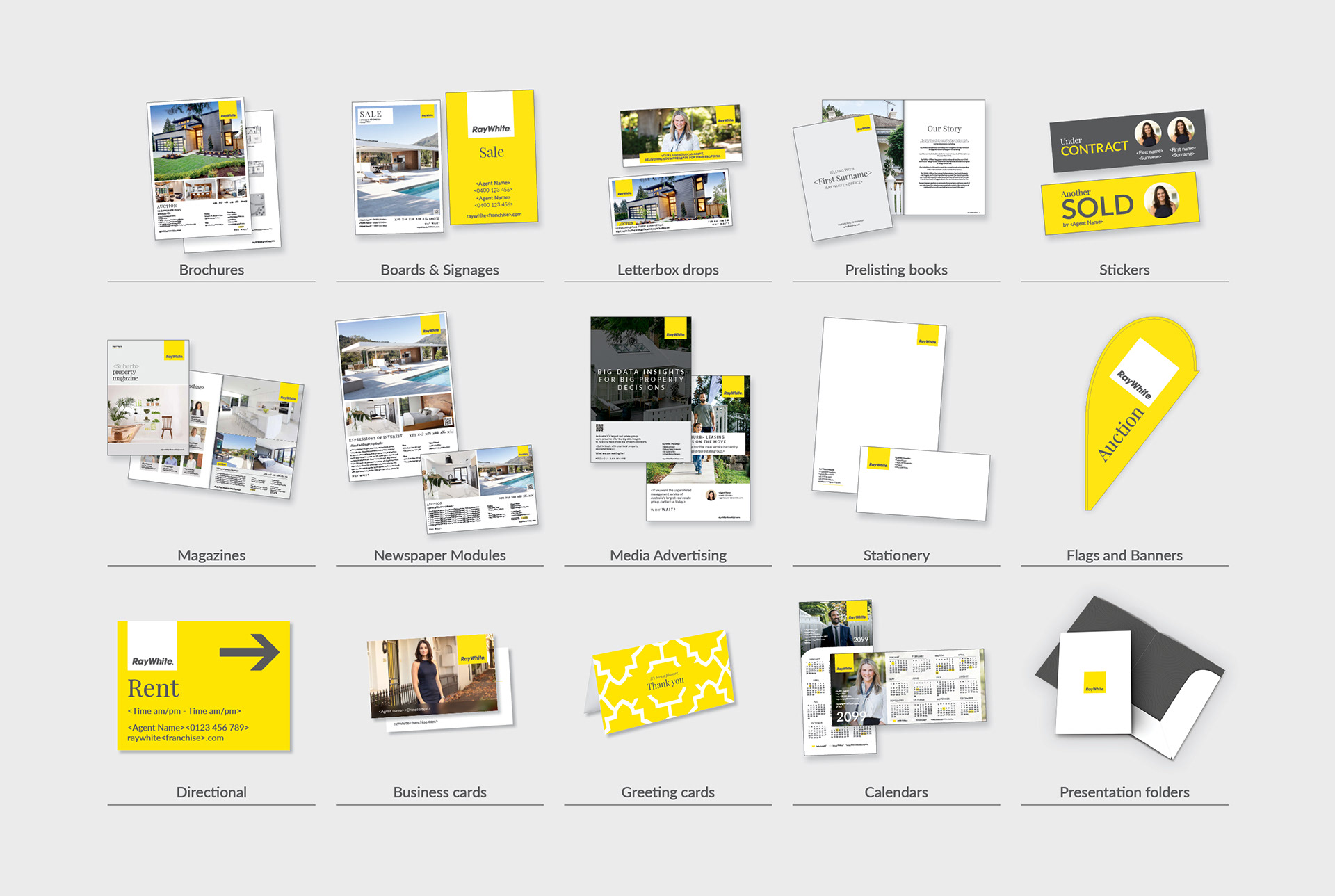 Ray White Real Estate - Product range