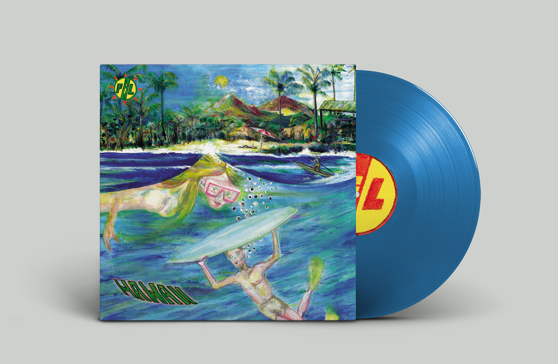 PiL: Hawaii 7” vinyl single layout