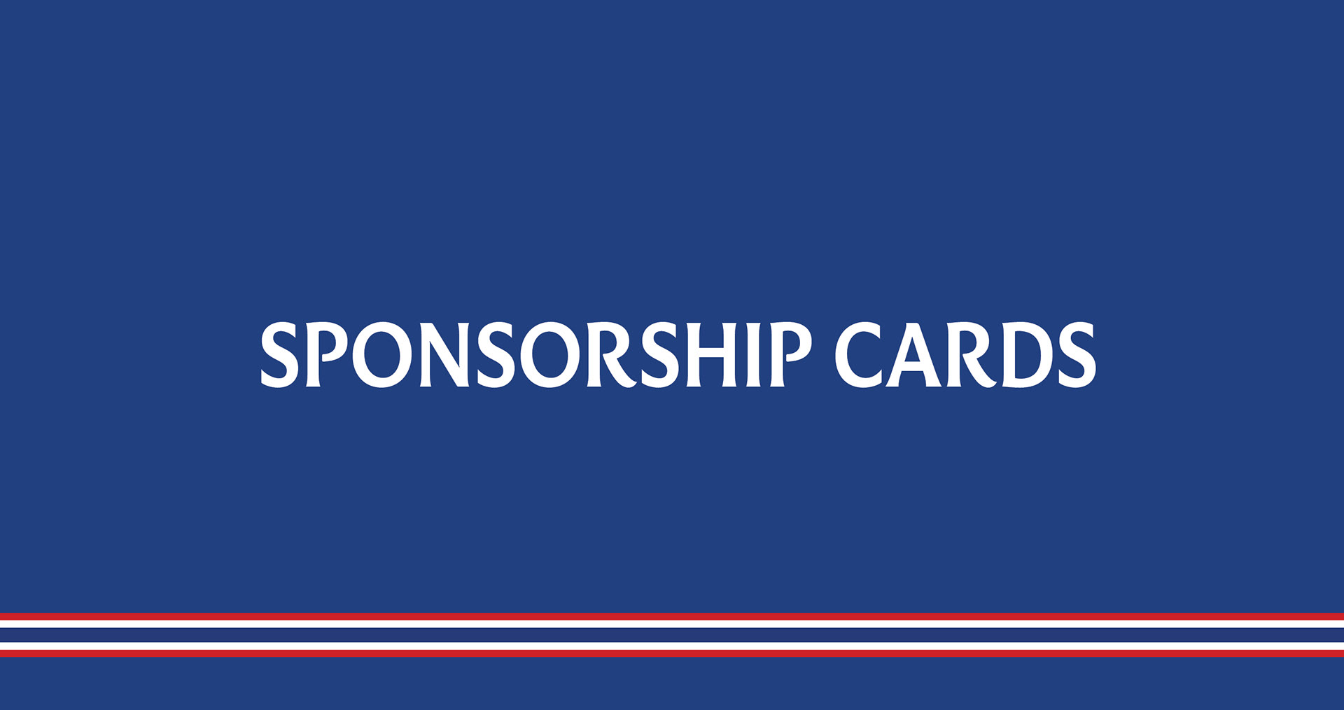 ORSA Convention - Event Sponsorship Cards