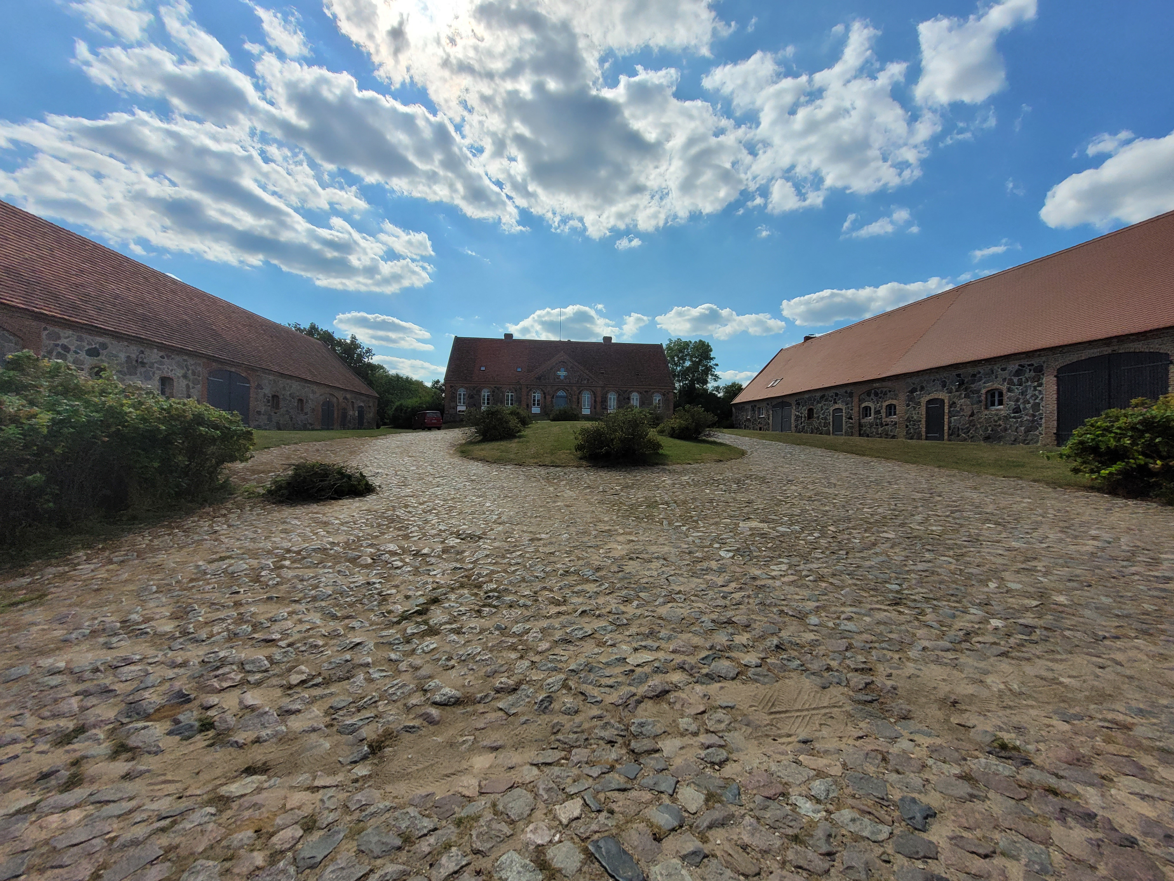 Der Gutshof von Bülowssiege