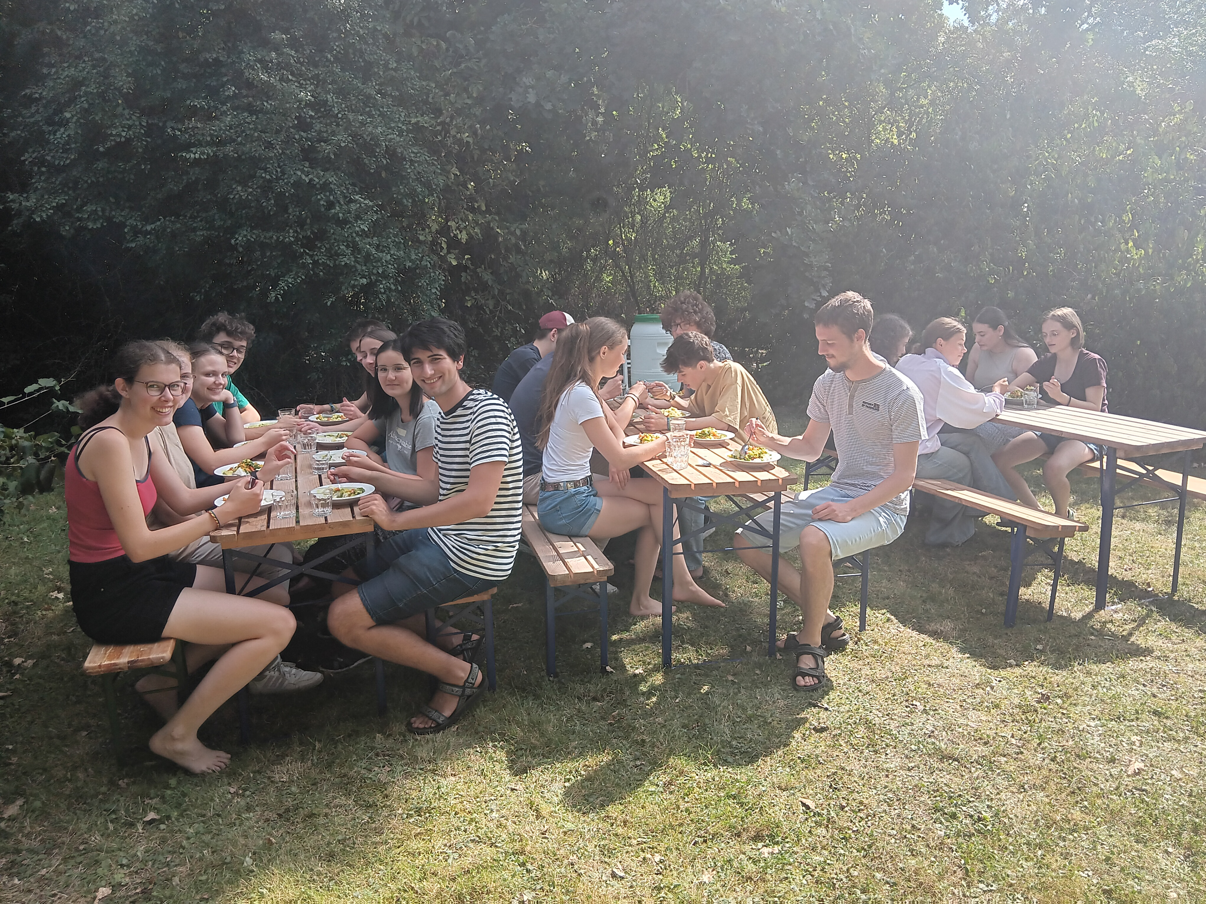 Wir, gemeinsam am Essen