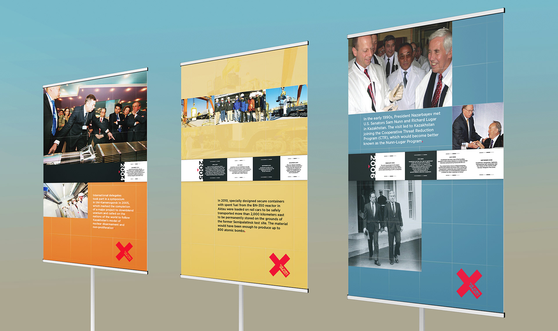 Lesson in peace display panels 13-15